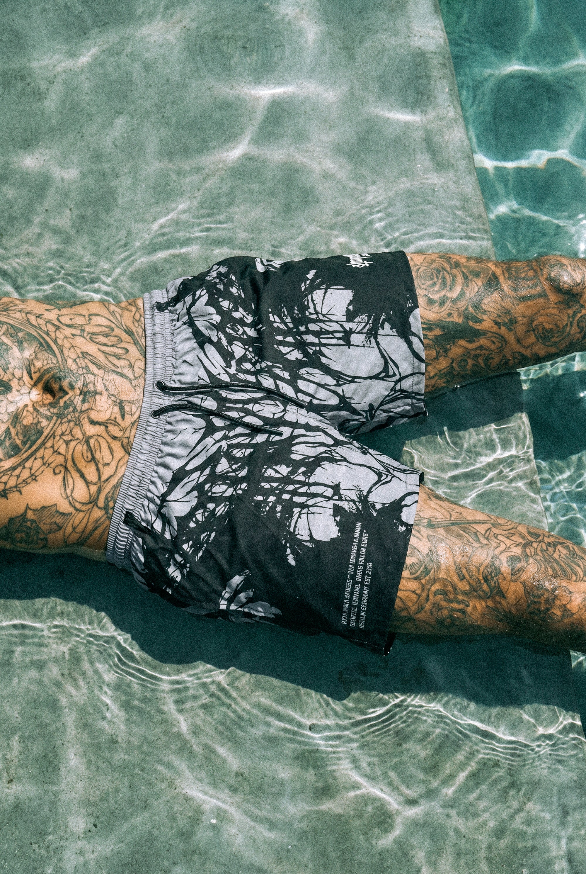 Killsilver (black) - Swim Shorts