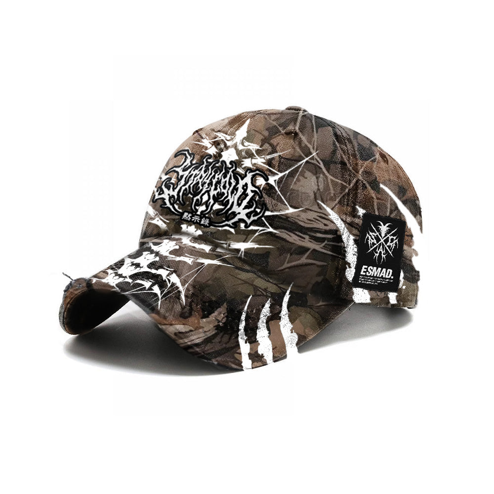 Doom Drifter Realtree (custom) - Distressed Baseball Cap Mockup