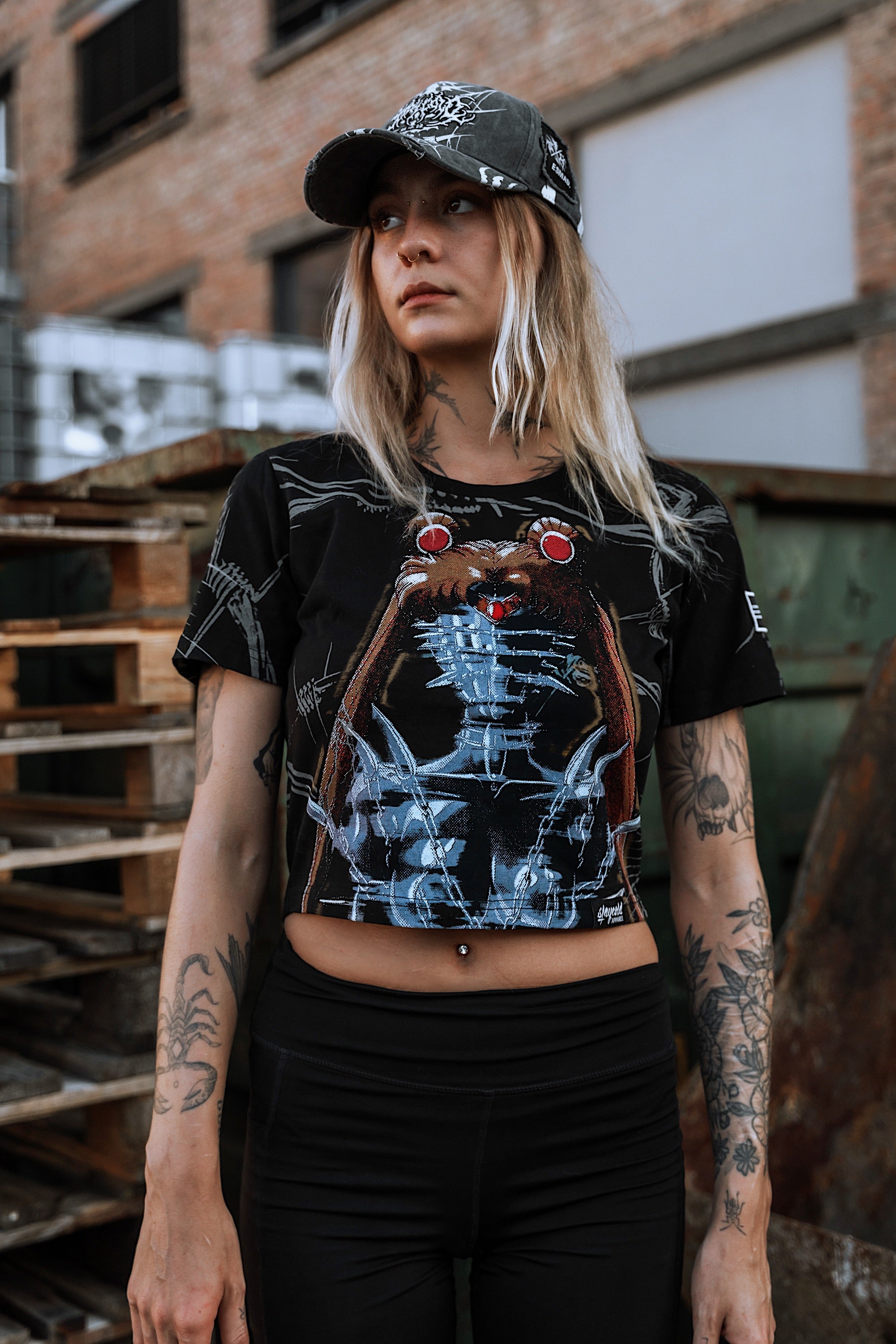 Moon Maiden (Custom) - Crop T-Shirt (200GSM)