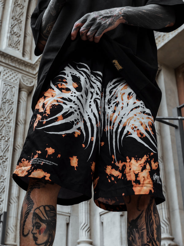 Necroblade (Bleach White) - Boardshorts Lifestyle Image
