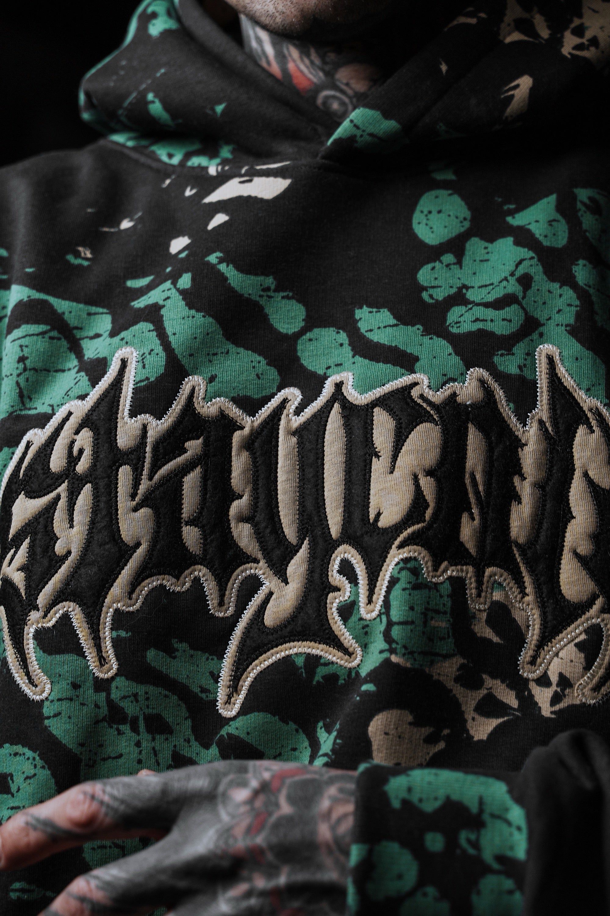 Night Ops - Heavy Oversized Hoodie (400GSM)