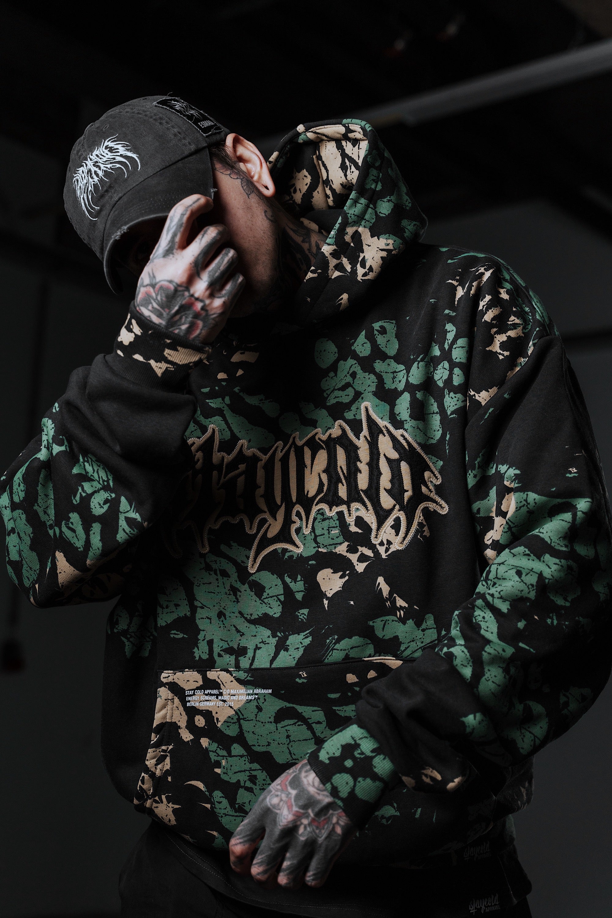 Night Ops - Heavy Oversized Hoodie (400GSM)