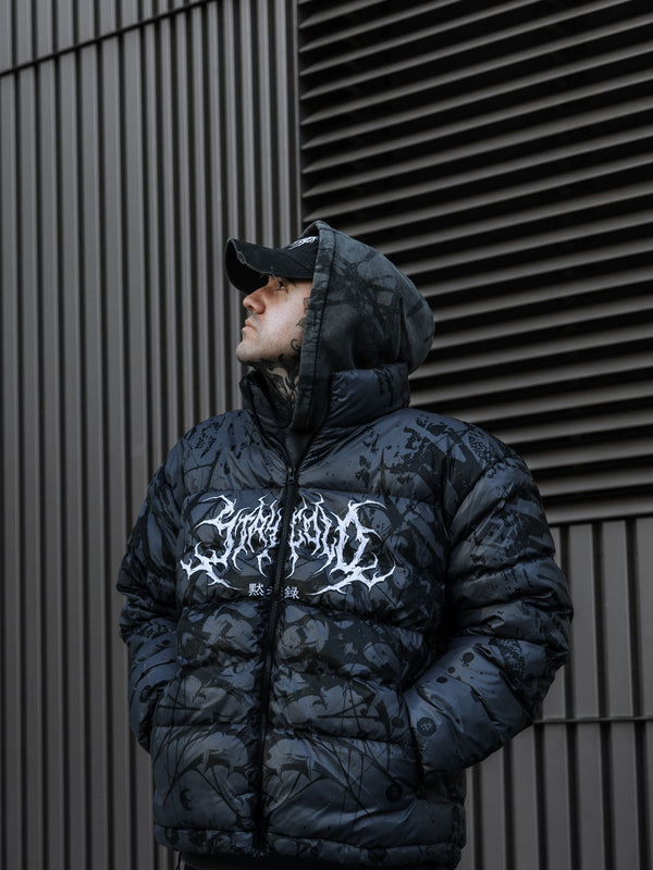 Nocturnal Lifelines - Puffer Jacket Lifestyle Image