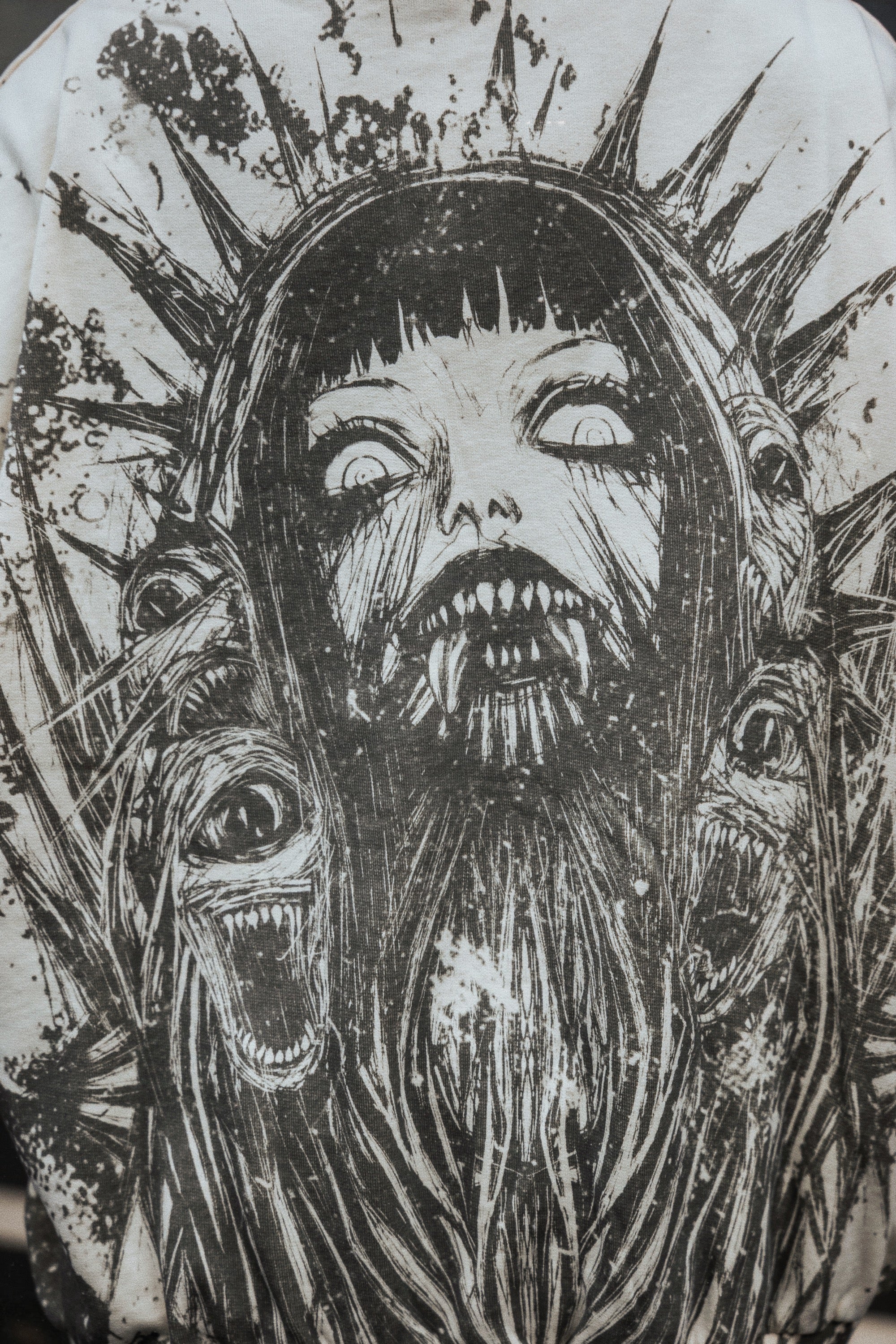 Pale Malice (beige) - Oversized Hoodie (350GSM)