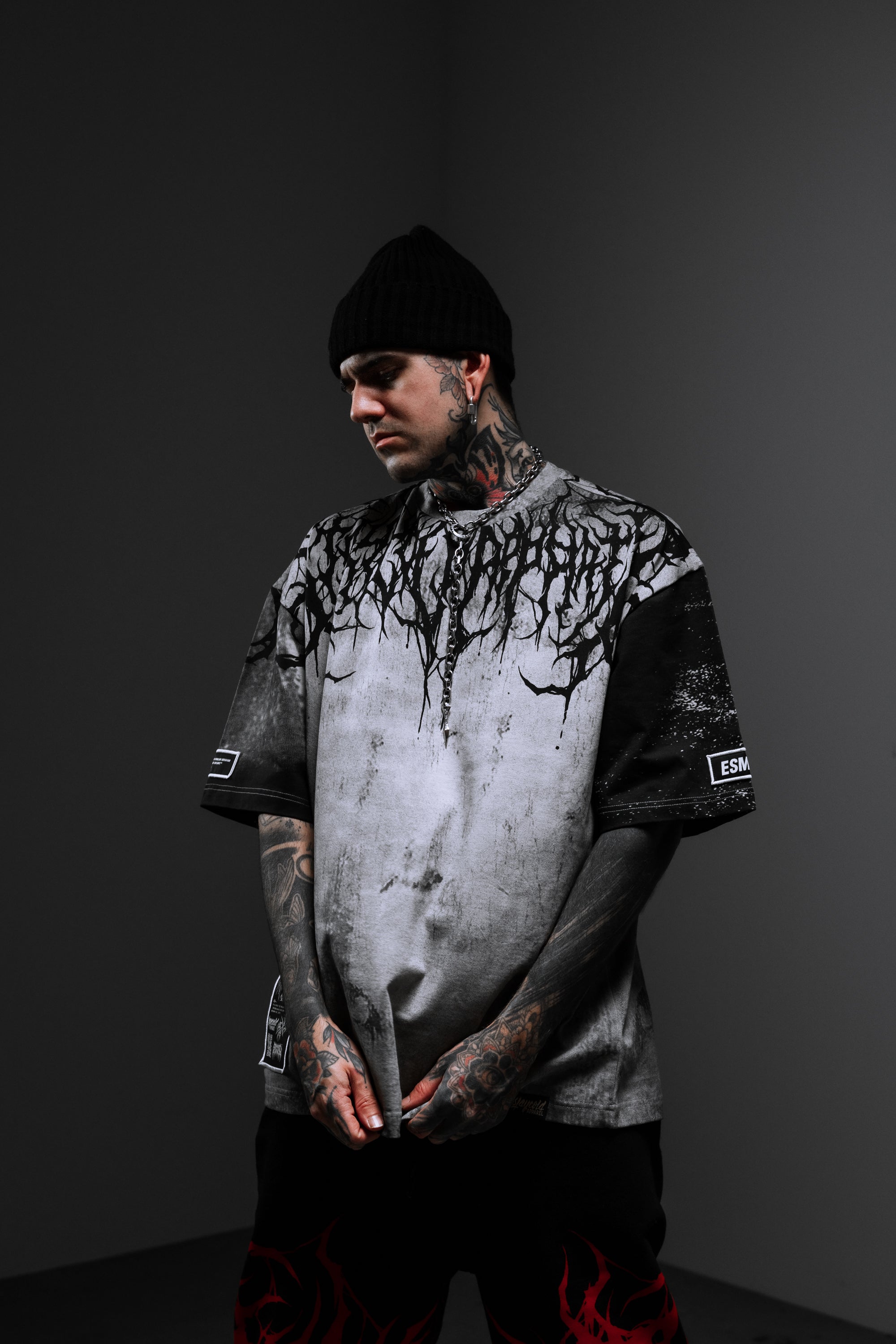 Reign Of Blood (wasted) - Heavy Oversized T-Shirt (250GSM)