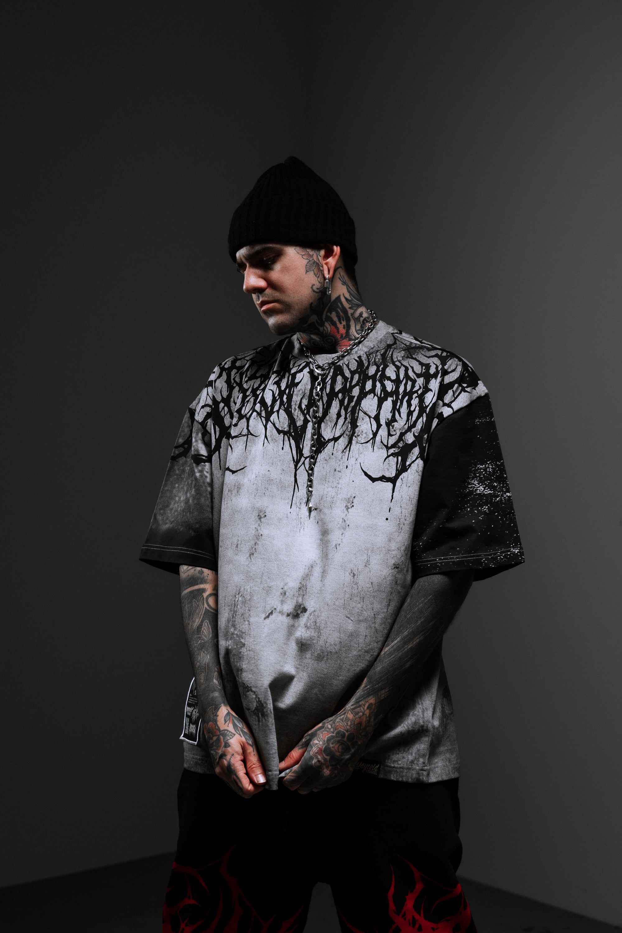 Reign Of Blood (wasted) - Heavy Oversized T-Shirt (250GSM)