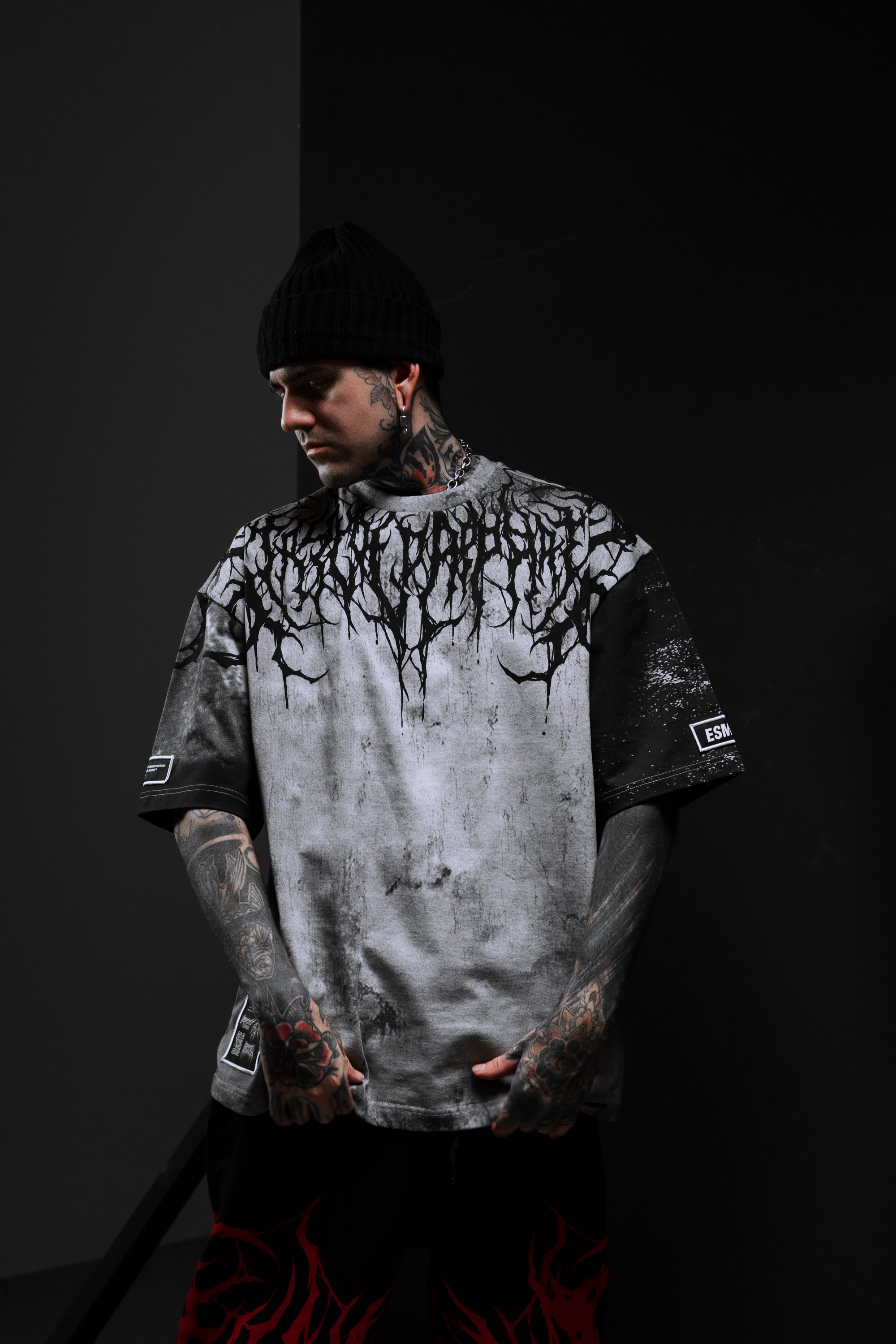 Reign Of Blood (wasted) - Heavy Oversized T-Shirt (250GSM)