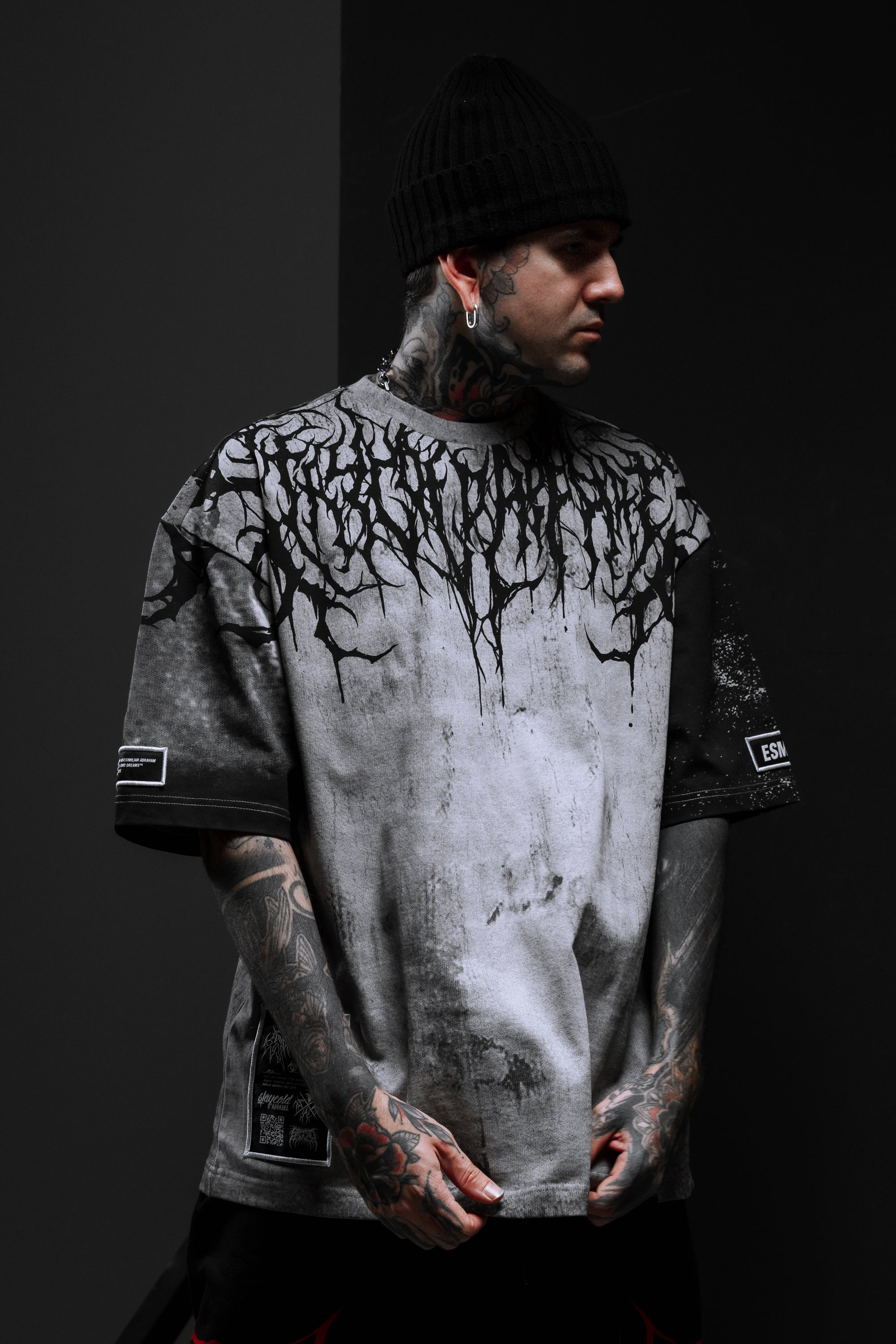 Reign Of Blood (wasted) - Heavy Oversized T-Shirt (250GSM)