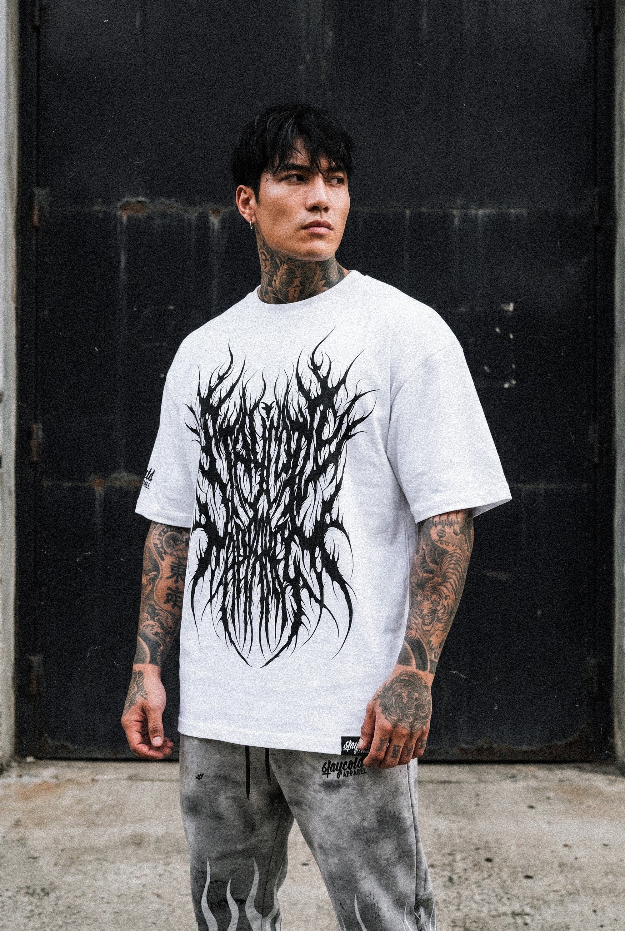 Rage Smile (white) - Regular T-Shirt (200GSM)