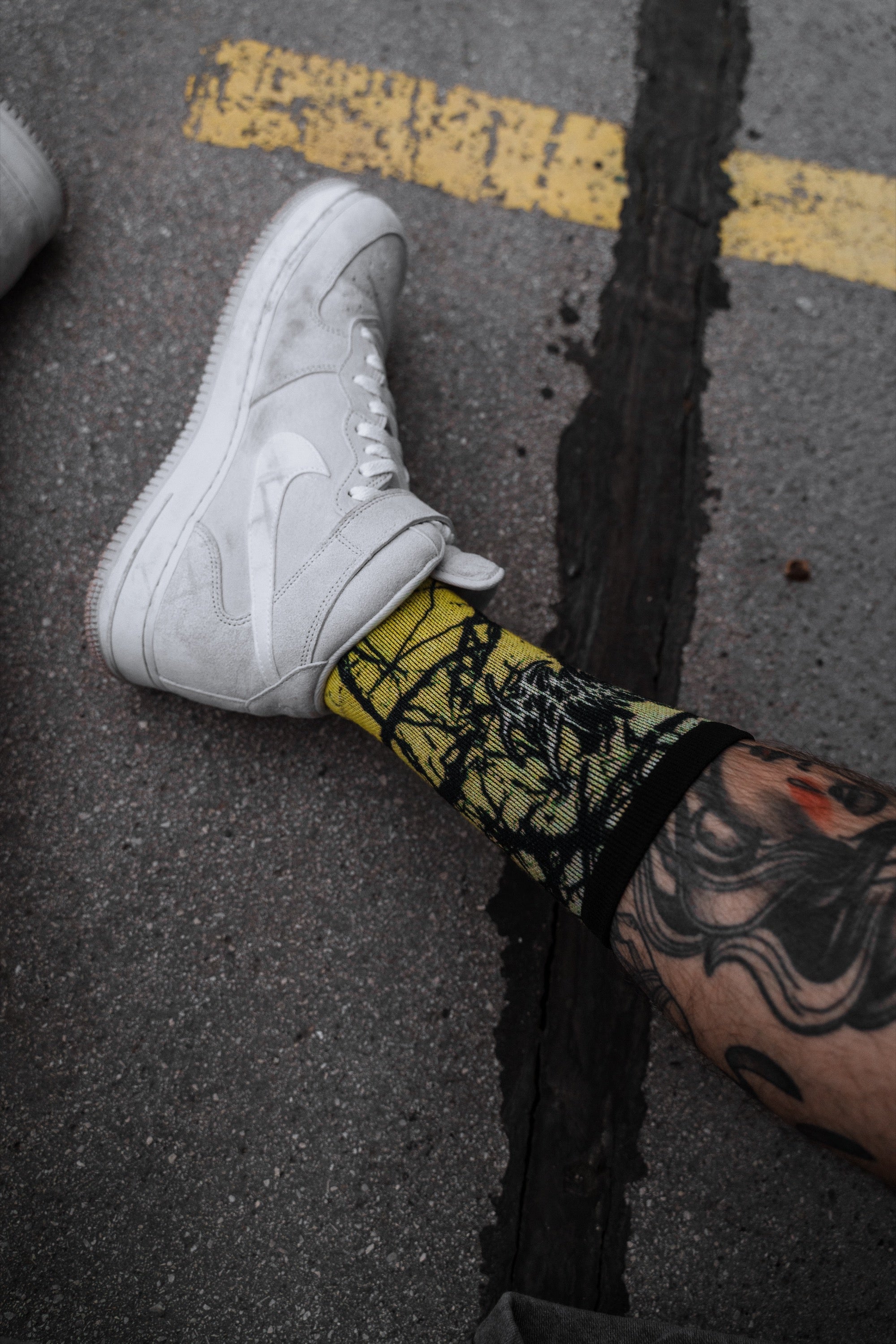 Ragshift (Yellowish) - Comfort Socks