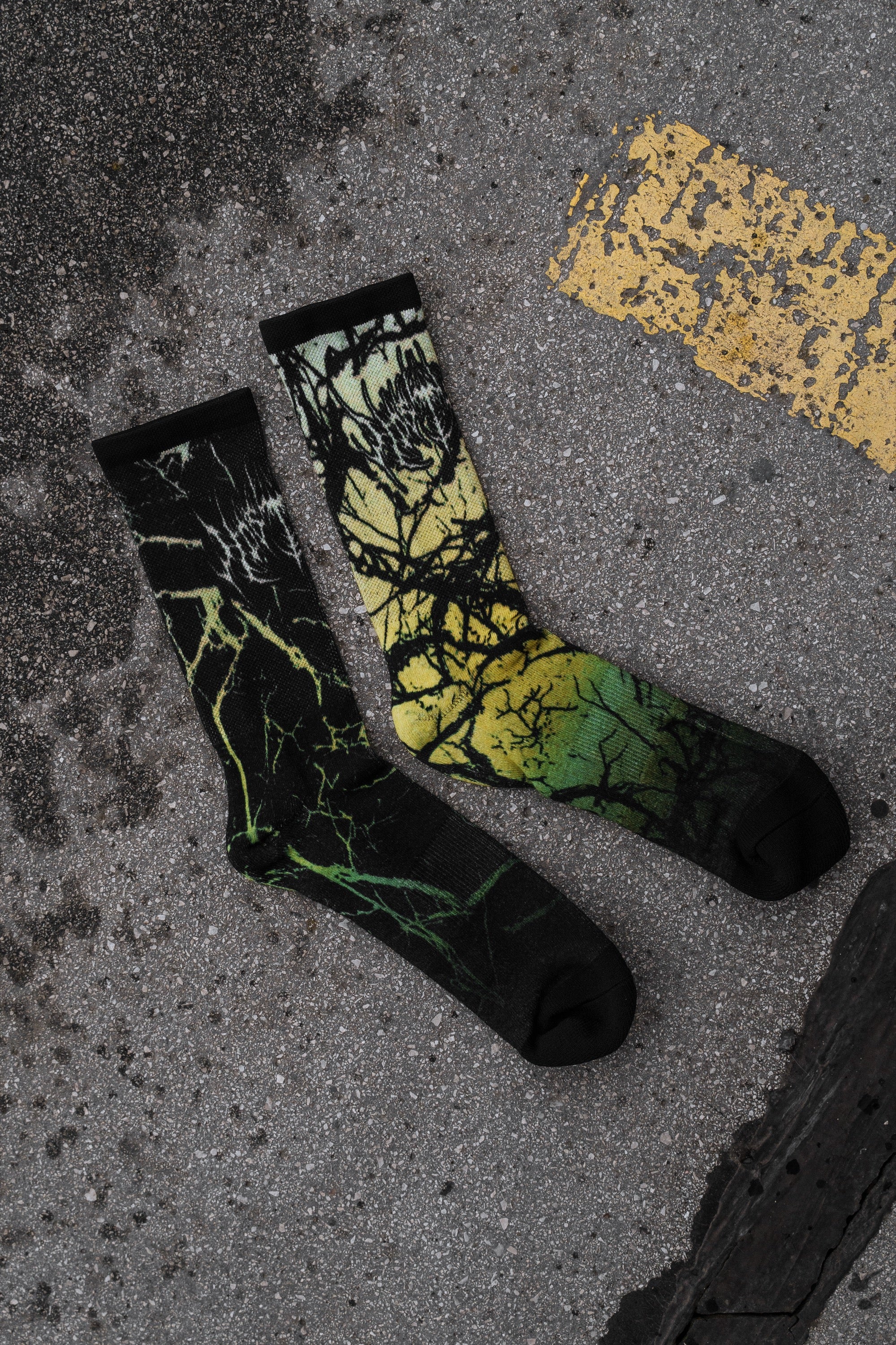 Ragshift (Yellowish) - Comfort Socks