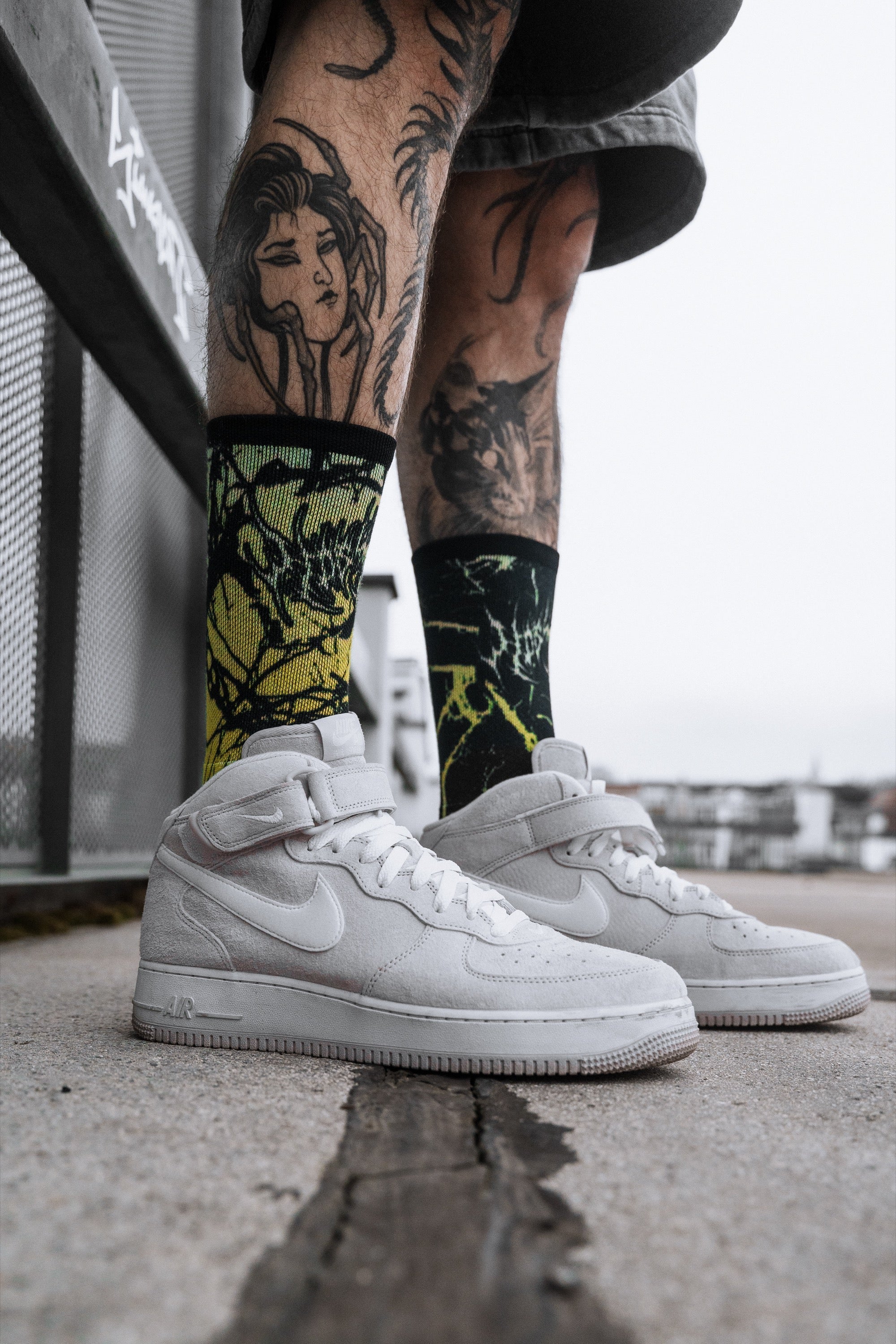 Ragshift (Yellowish) - Comfort Socks