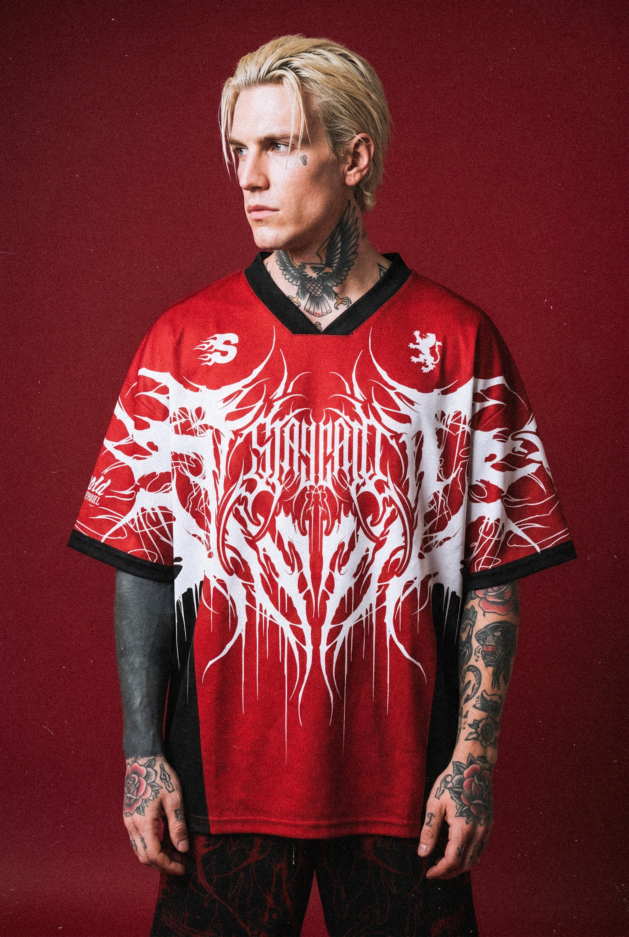 Red Devil (red) - Oversized Jersey (260GSM)