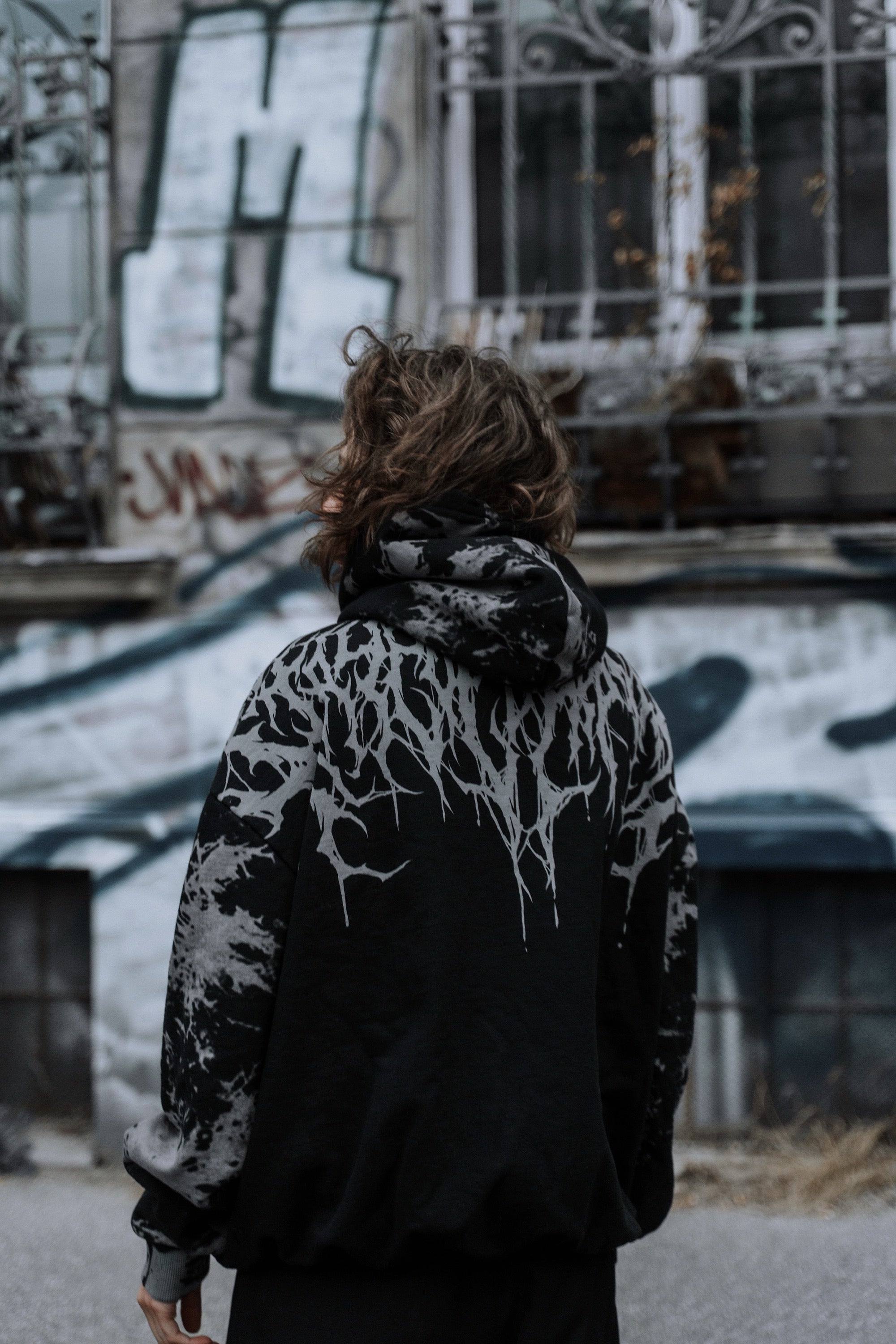 Reign Of Blood - Heavy Oversized Hoodie (Tie Dye) 400GSM