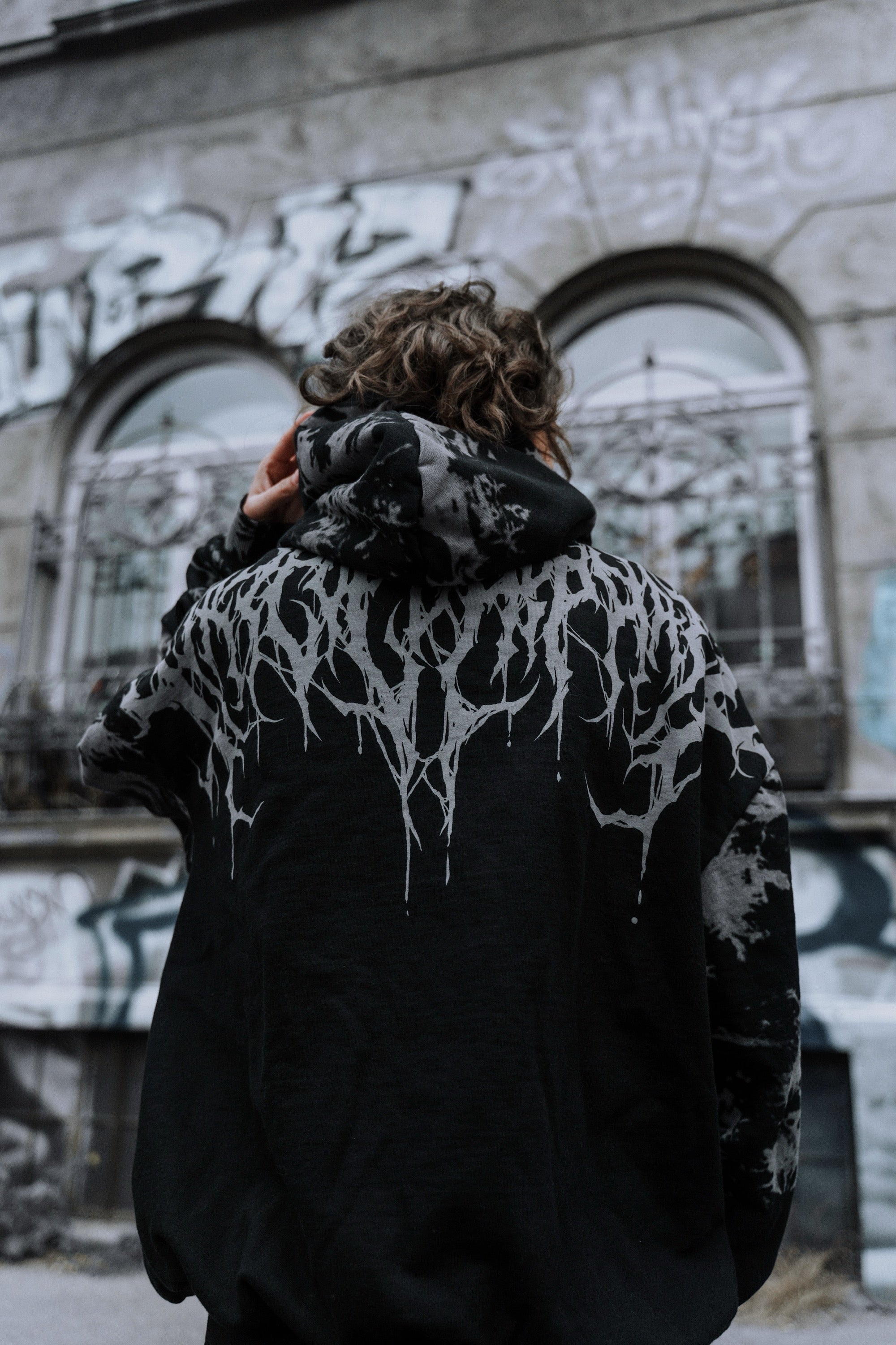 Reign Of Blood - Heavy Oversized Hoodie (Tie Dye) 400GSM