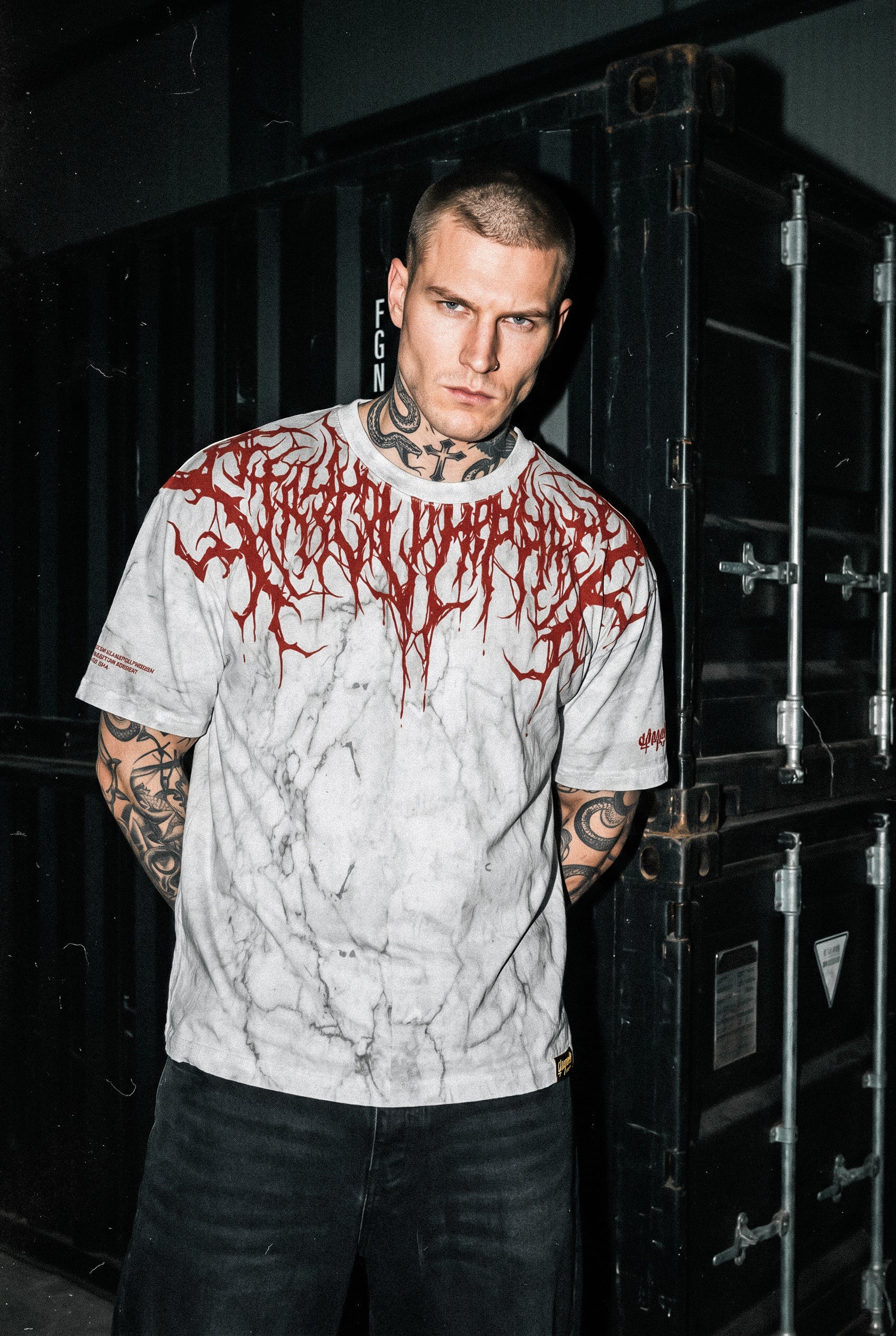 Reign Of Blood (Sworn to Dust) - Heavy Oversized T-Shirt (250GSM)