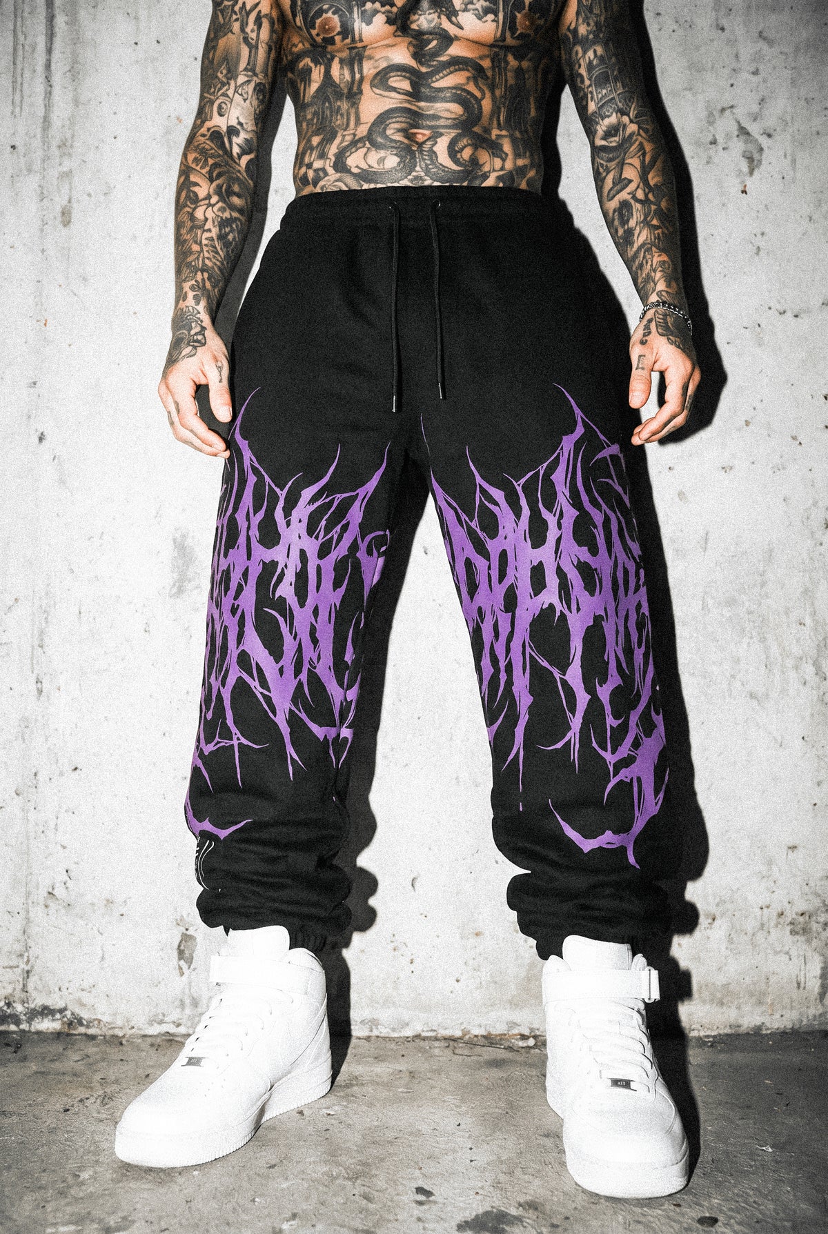 Reign Of Blood (Dark Purple) - Sweatpants (350GSM)