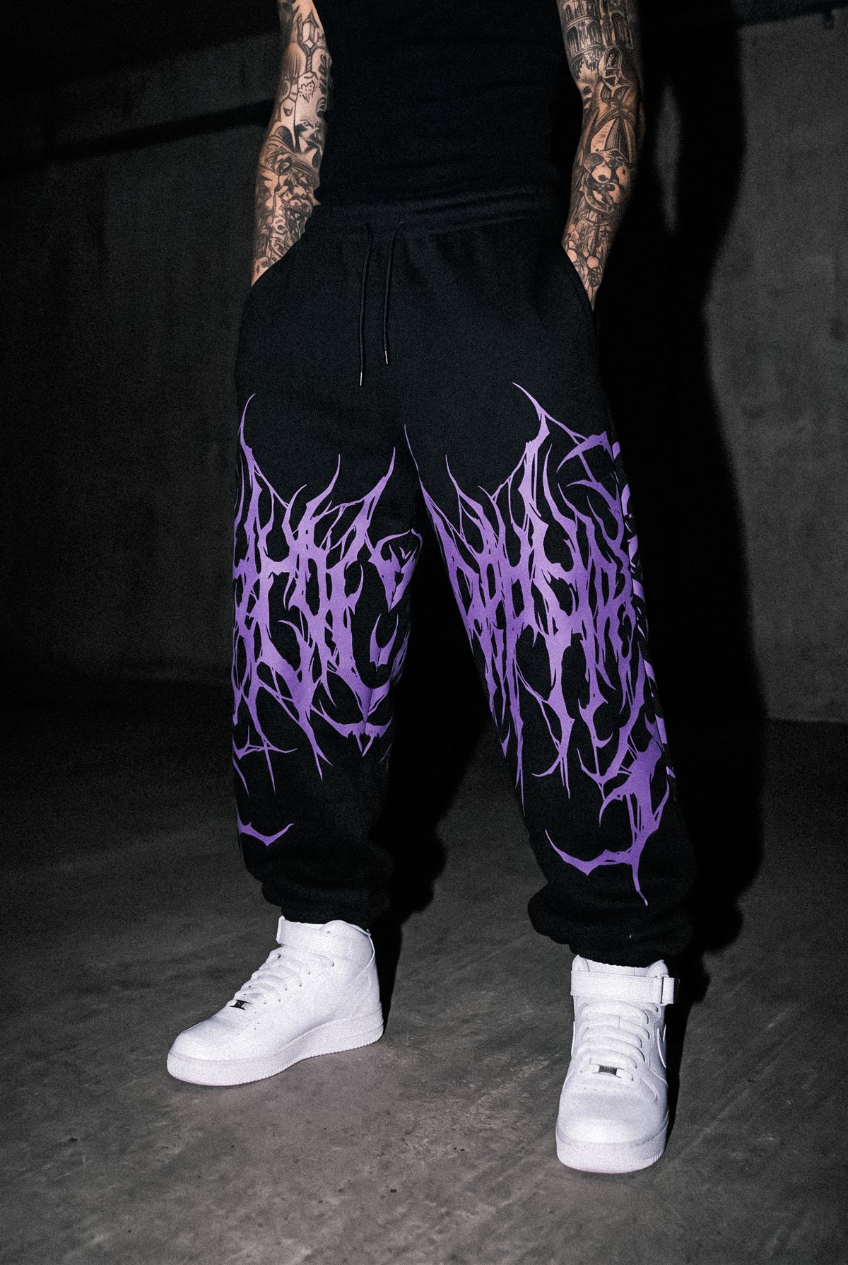 Reign Of Blood (Dark Purple) - Sweatpants (350GSM)