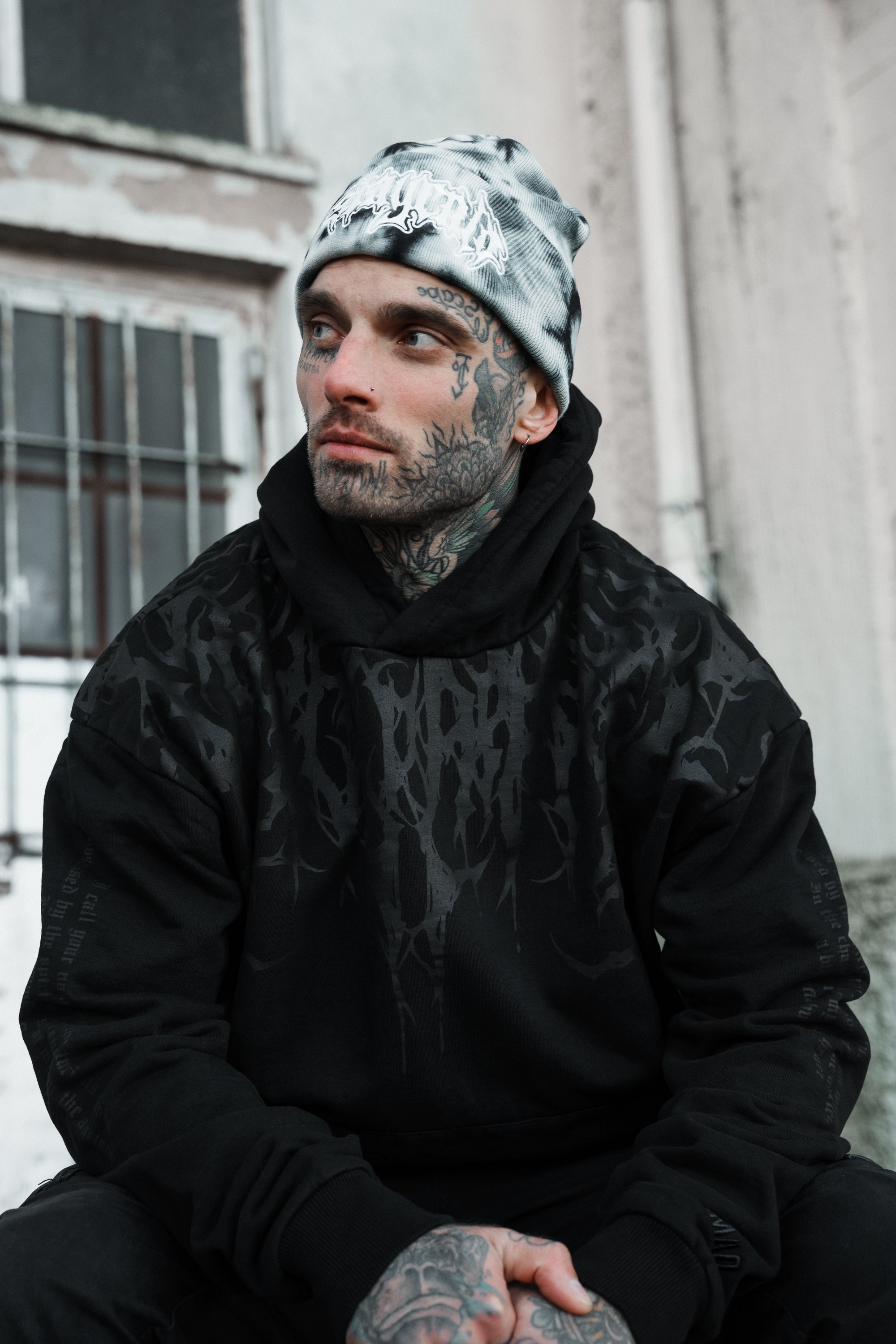 Reign Of Blood (dark) - Heavy Oversized Hoodie 400GSM