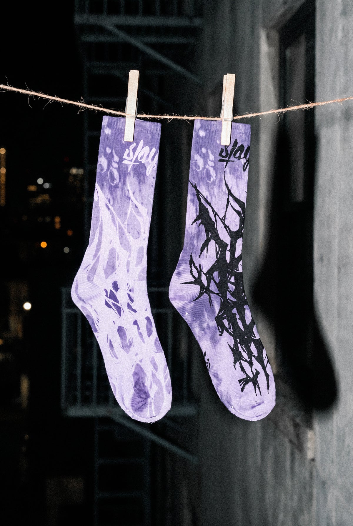 Reign Of Blood (Purple) - Comfort Socks
