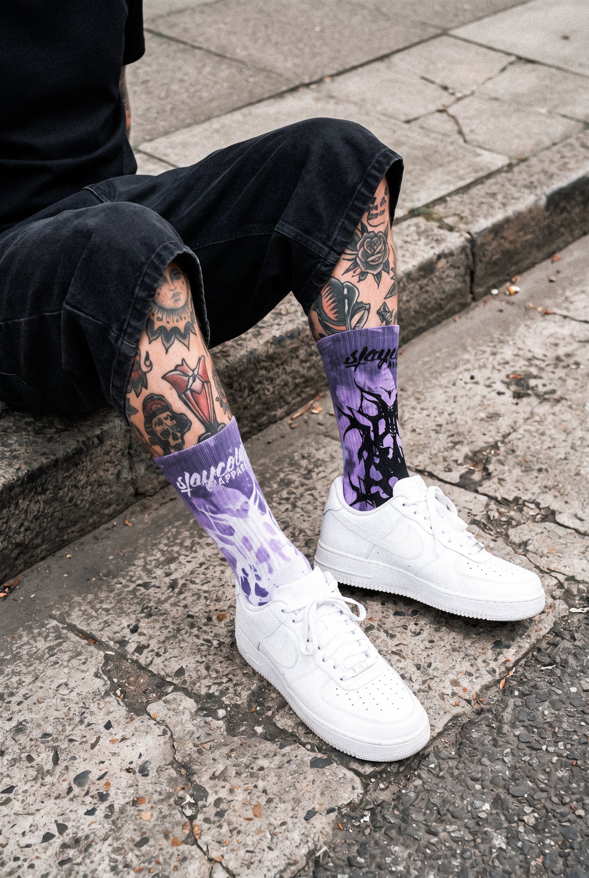 Reign Of Blood (Purple) - Comfort Socks