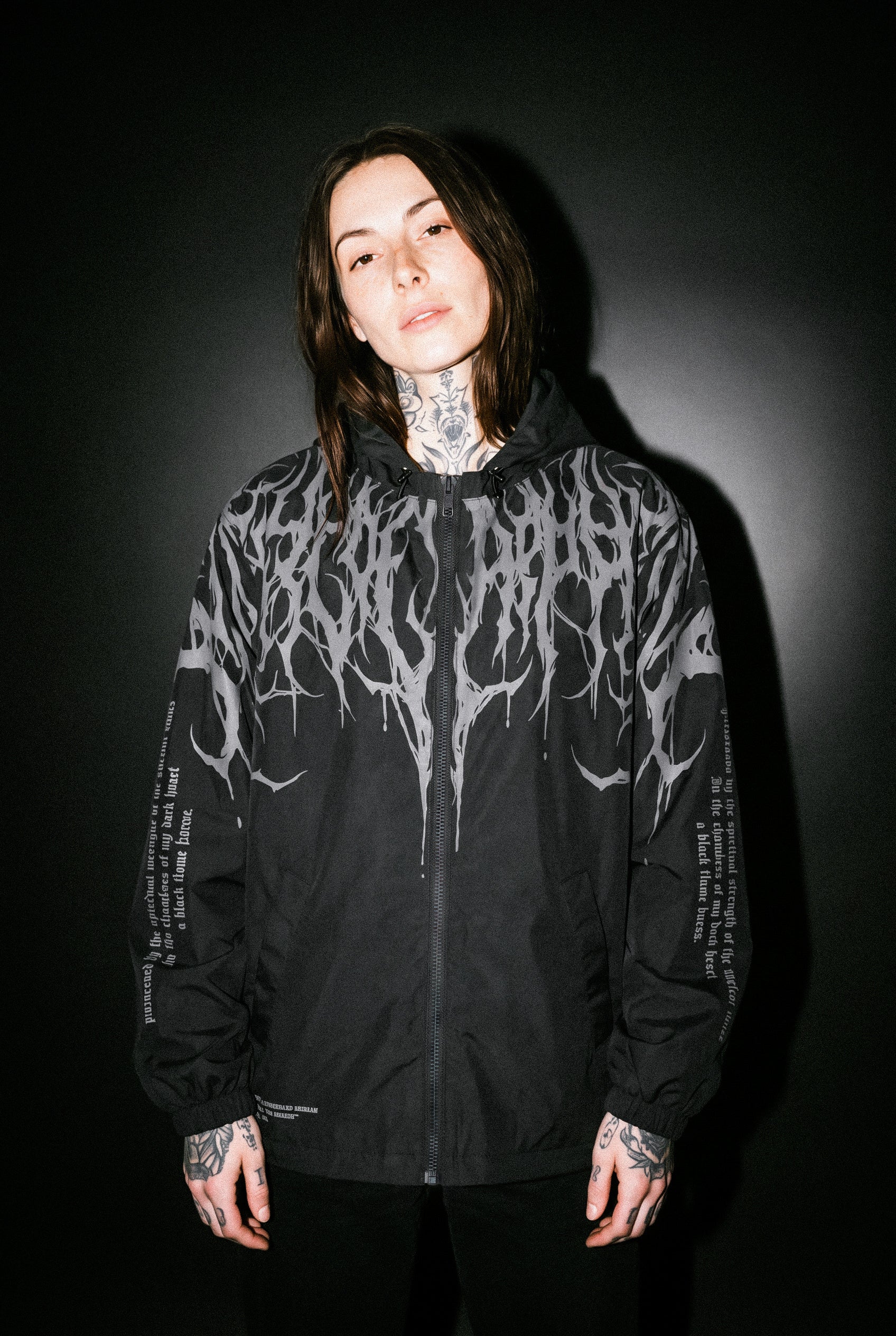 Reign Of Blood (Black Grey) - Raincoat