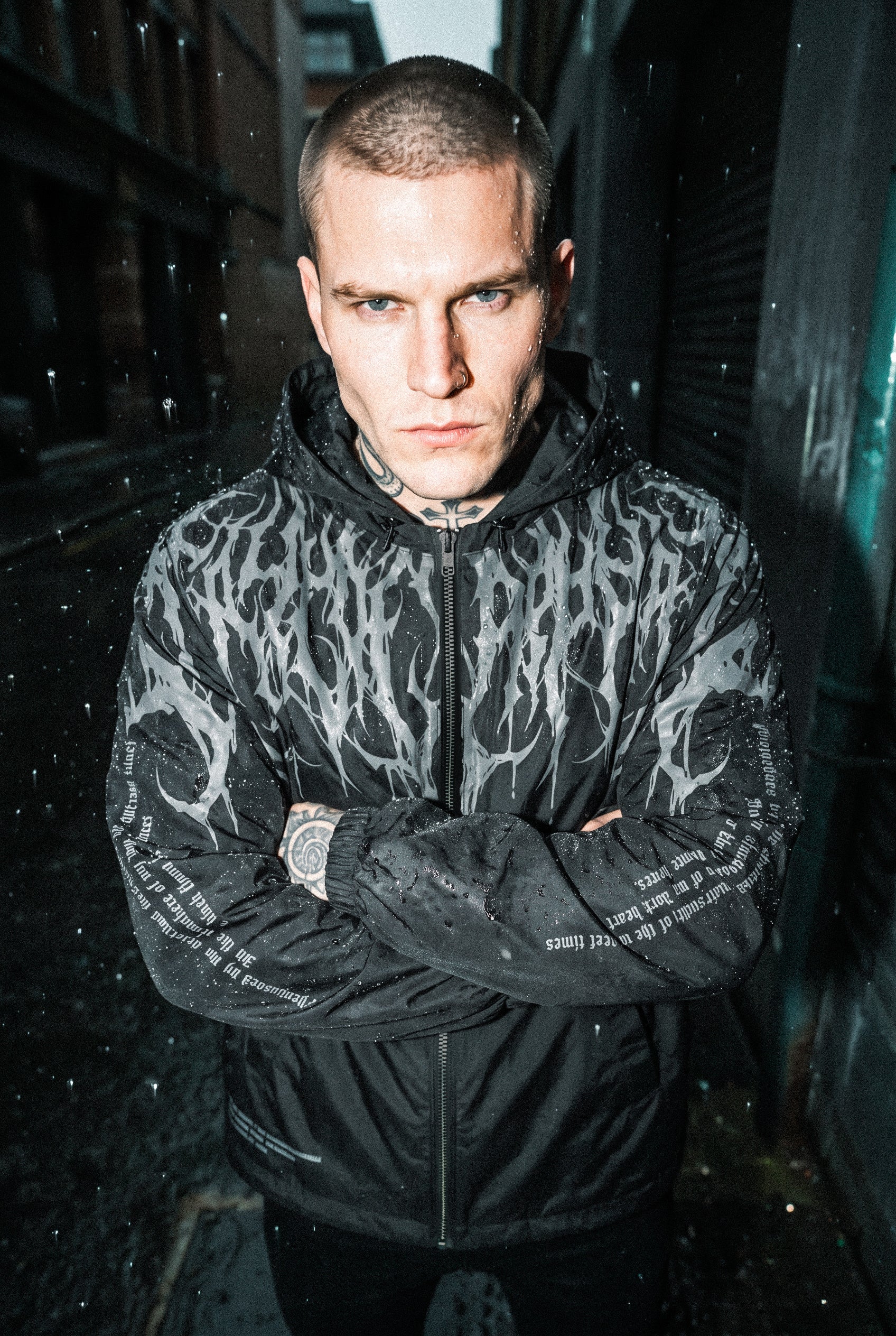 Reign Of Blood (Black Grey) - Raincoat