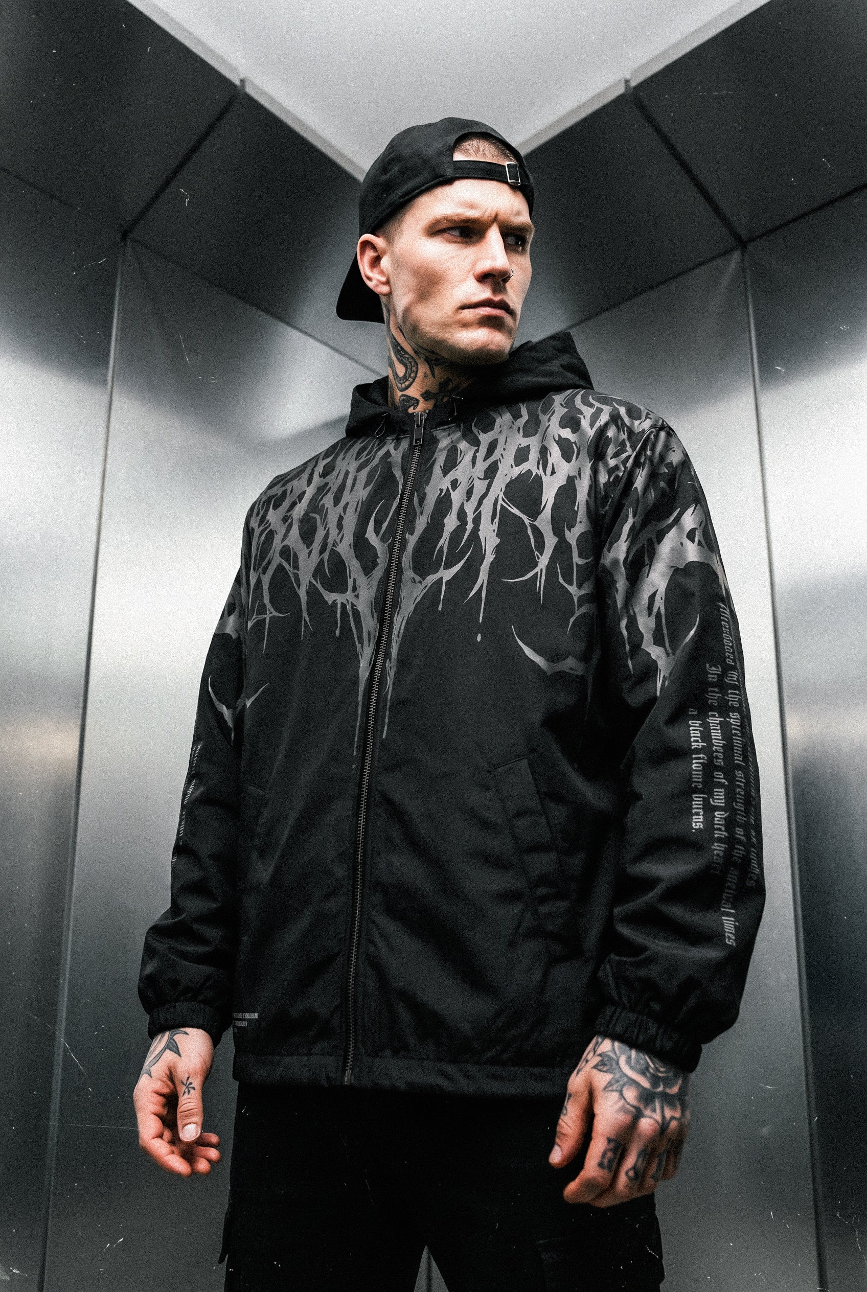Reign Of Blood (Black Grey) - Raincoat