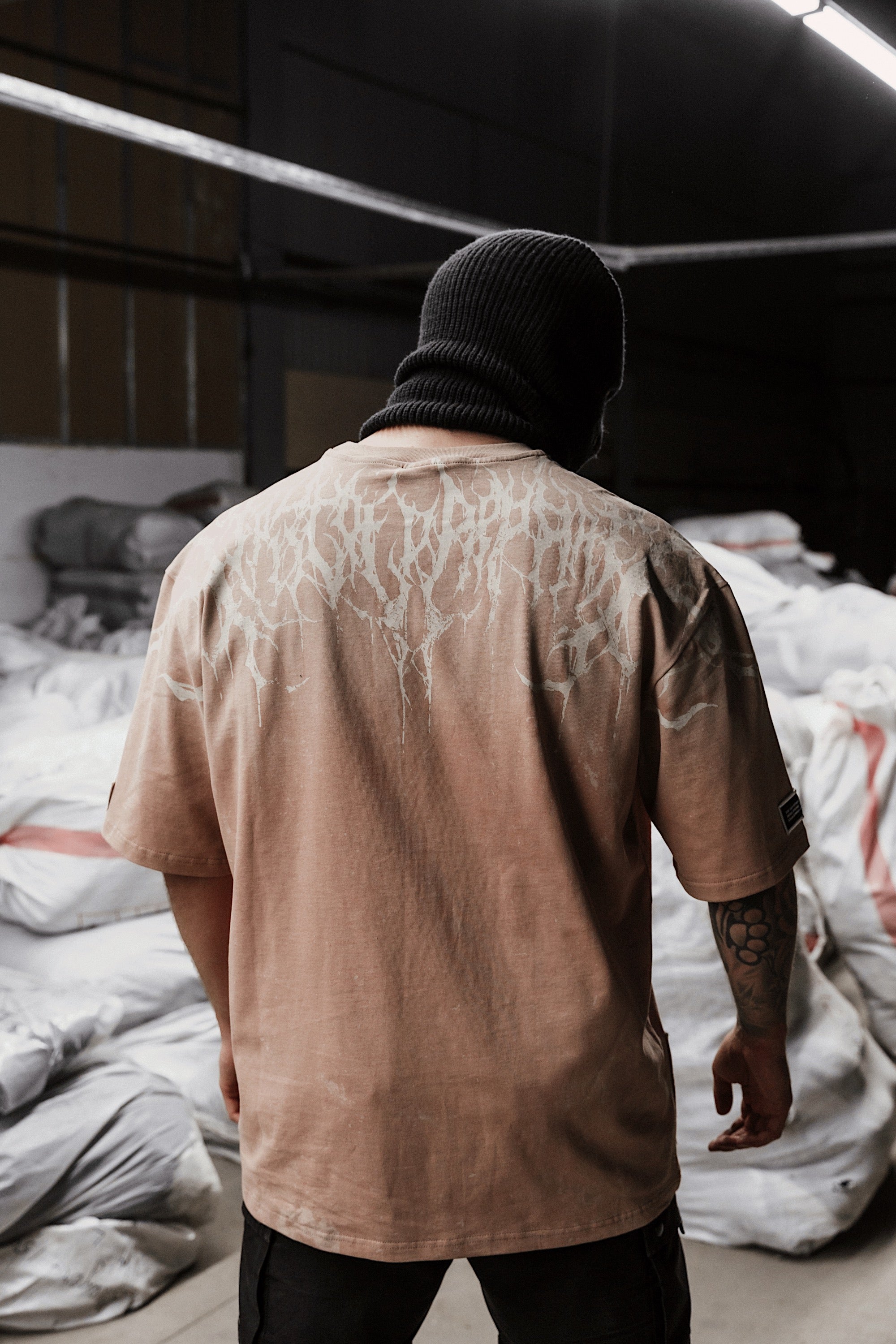 Reign Of Blood (coral) - Heavy Oversized T-Shirt (250GSM)