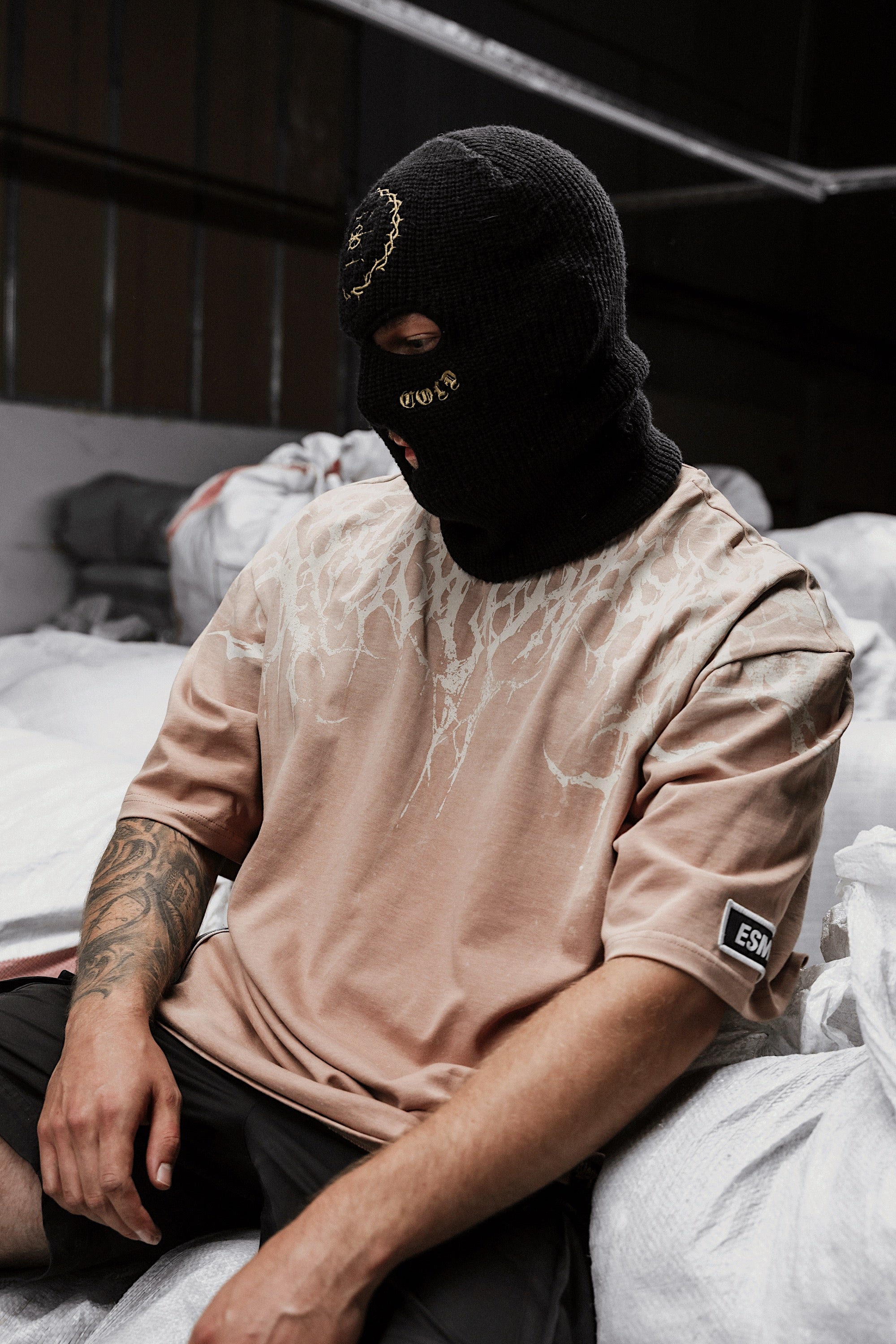 Reign Of Blood (coral) - Heavy Oversized T-Shirt (250GSM)