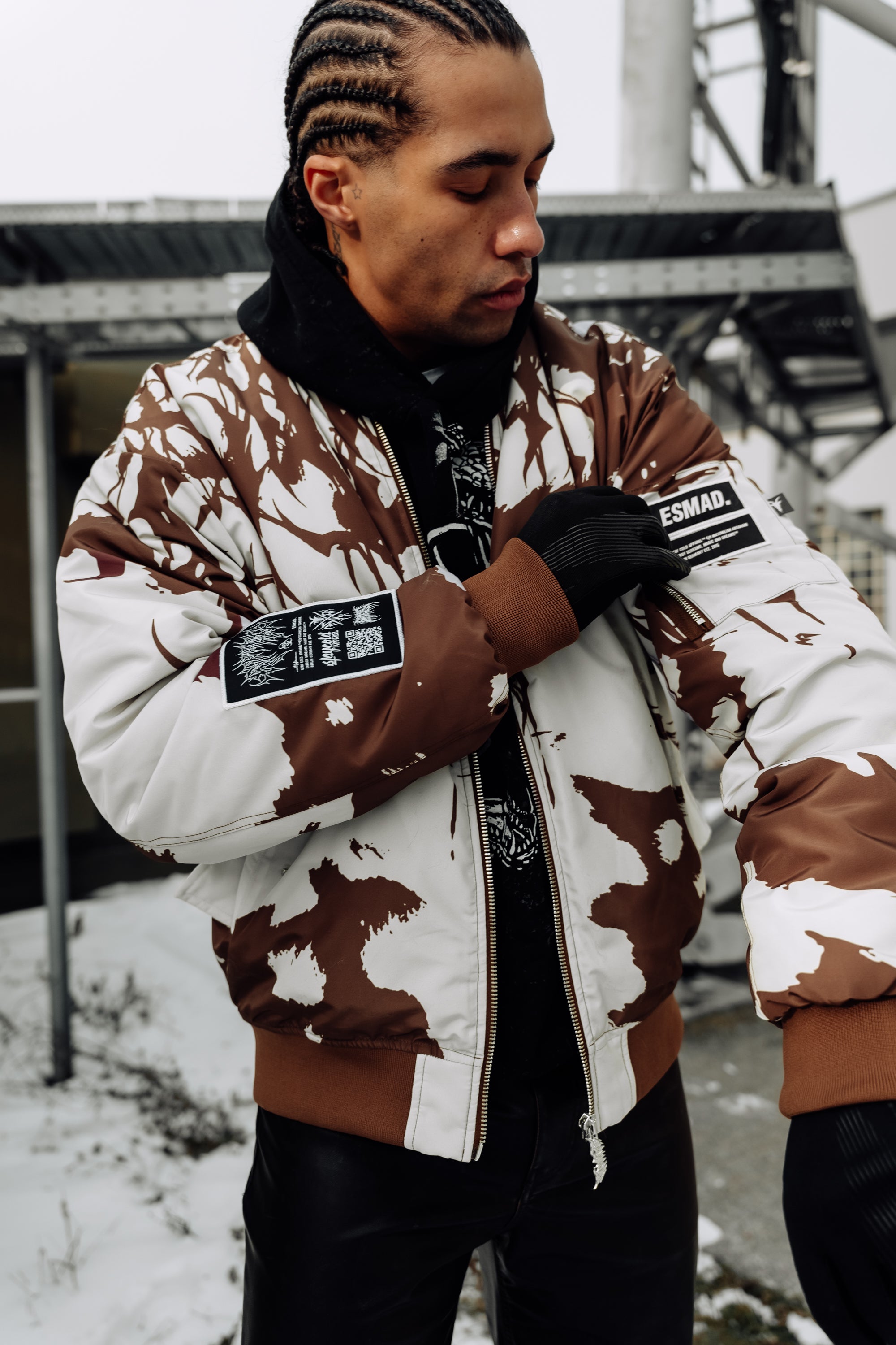 Reign Of Blood (grain) - Bomber Jacket