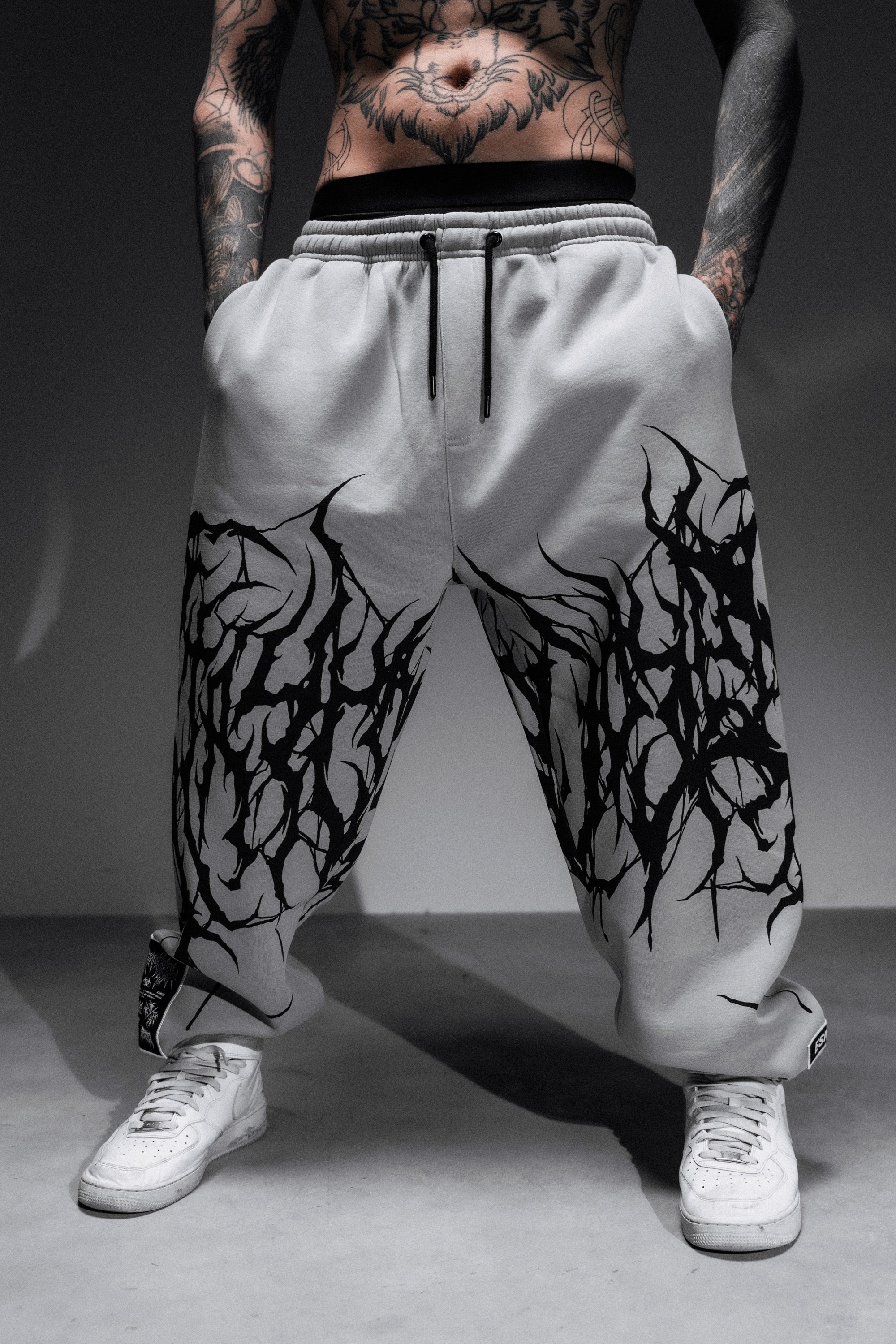 Reign Of Blood (grey) - Sweatpants (350GSM)