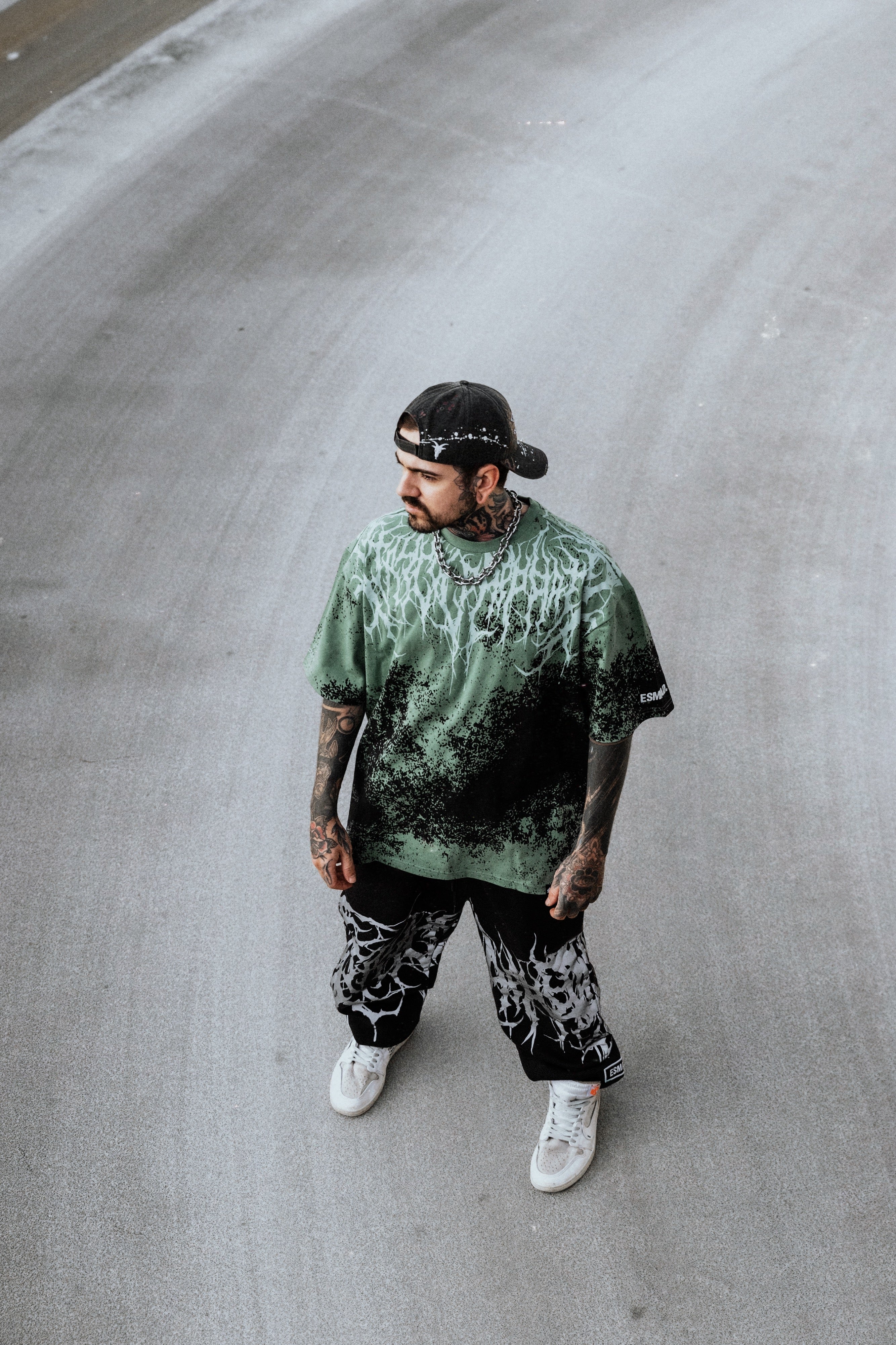 Reign Of Blood (Menthol) - Oversized T-Shirt (250GSM)