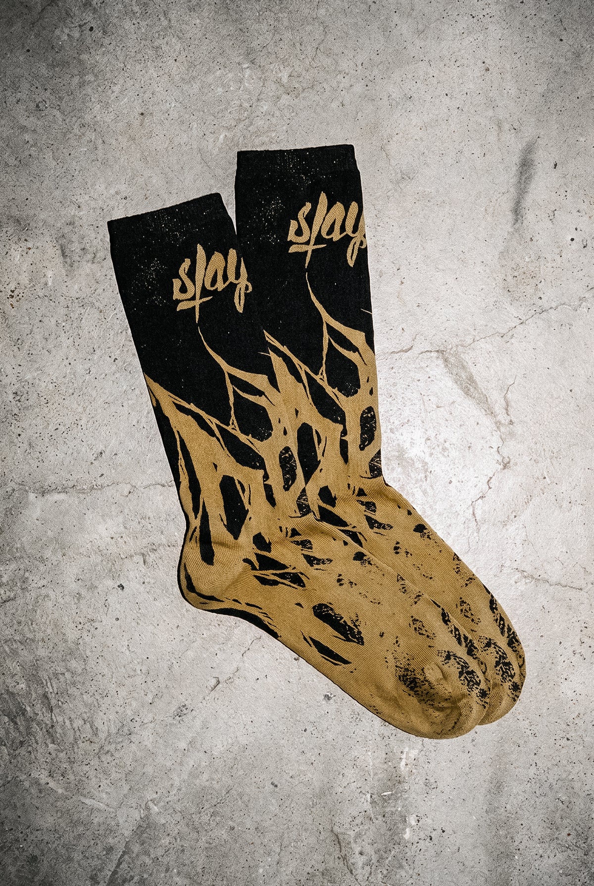 Reign Of Blood (Ocker) - Comfort Socks