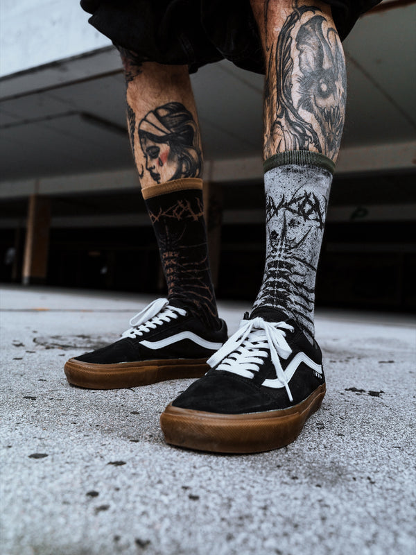 Rustpatch (Ocker) - Comfort Socks Lifestyle Image