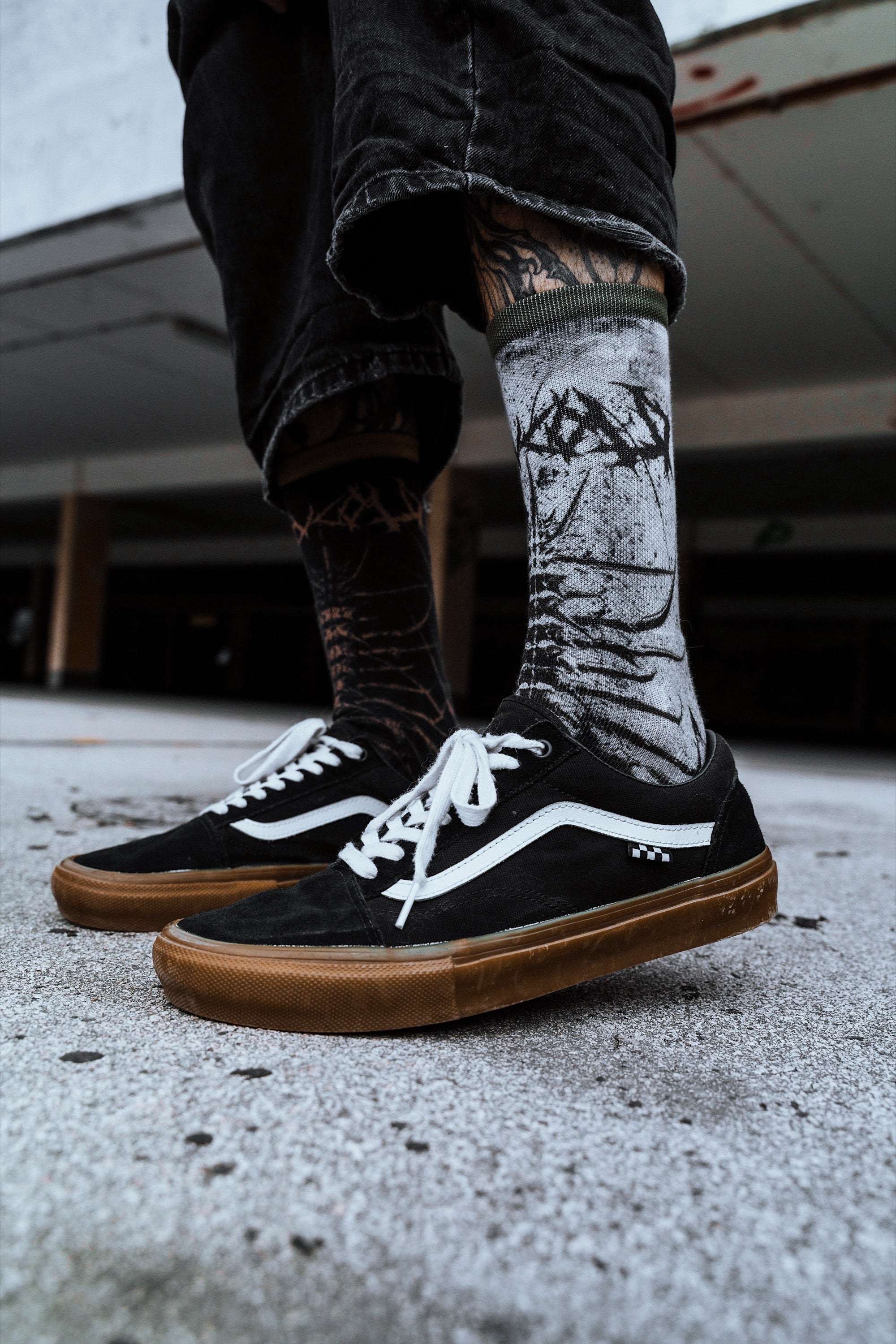 Rustpatch (Ocker) - Comfort Socks