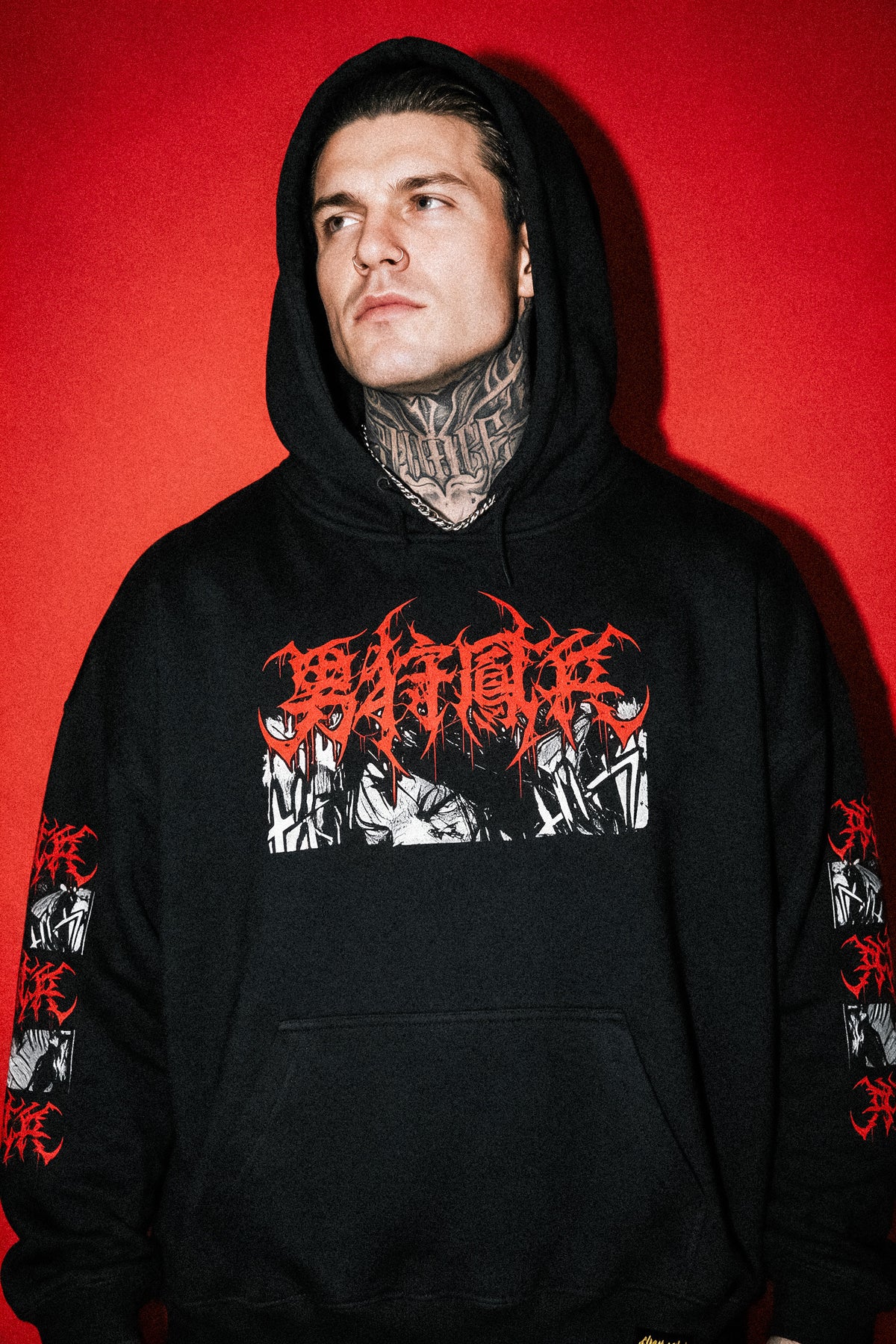 Samurai Demon - Oversized Hoodie