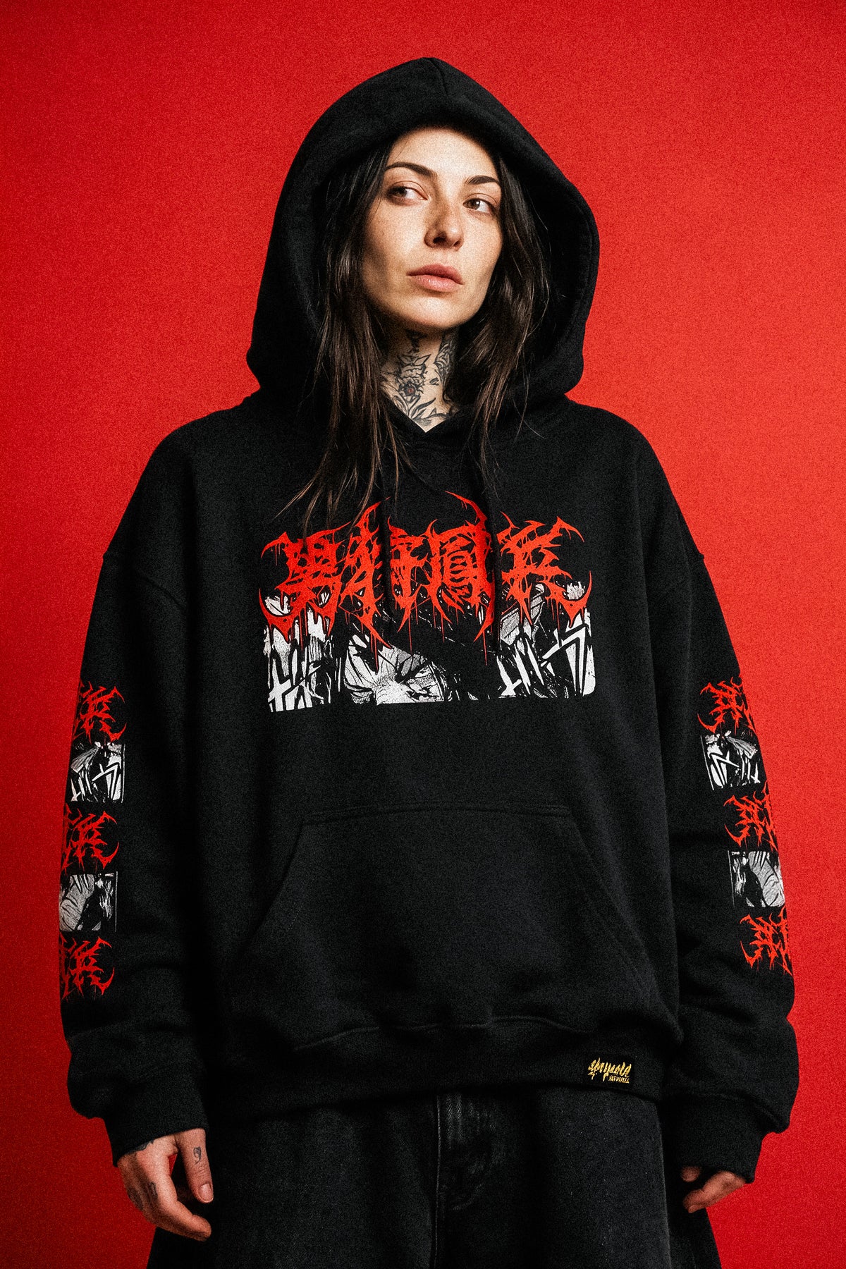 Samurai Demon - Oversized Hoodie