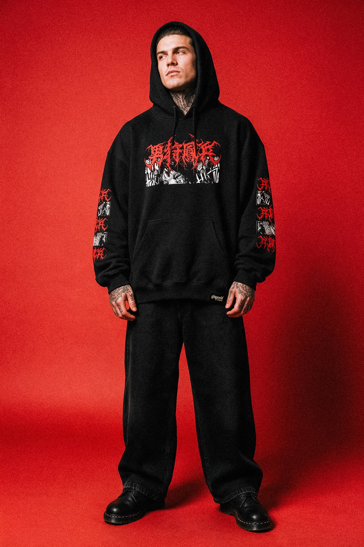 Samurai Demon - Oversized Hoodie