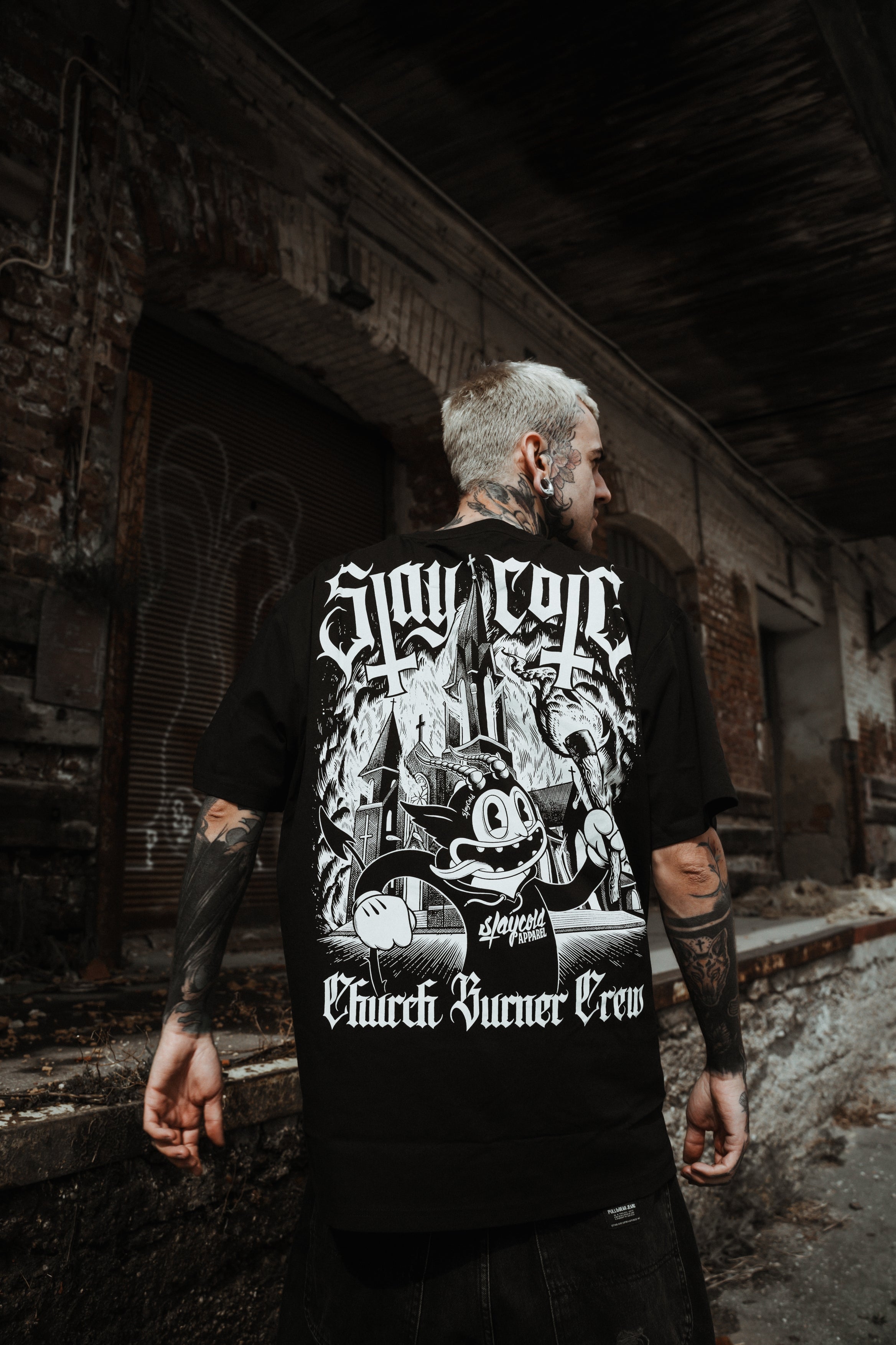 Church Burner Crew - T-Shirt
