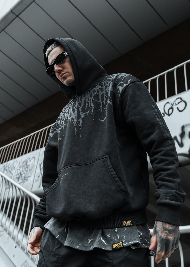 Reign Of Blood 3.0 - Heavy Oversized Hoodie 400GSM Image 5