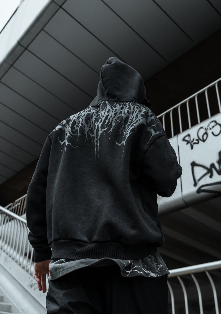 Reign Of Blood 3.0 - Heavy Oversized Hoodie 400GSM Image 2