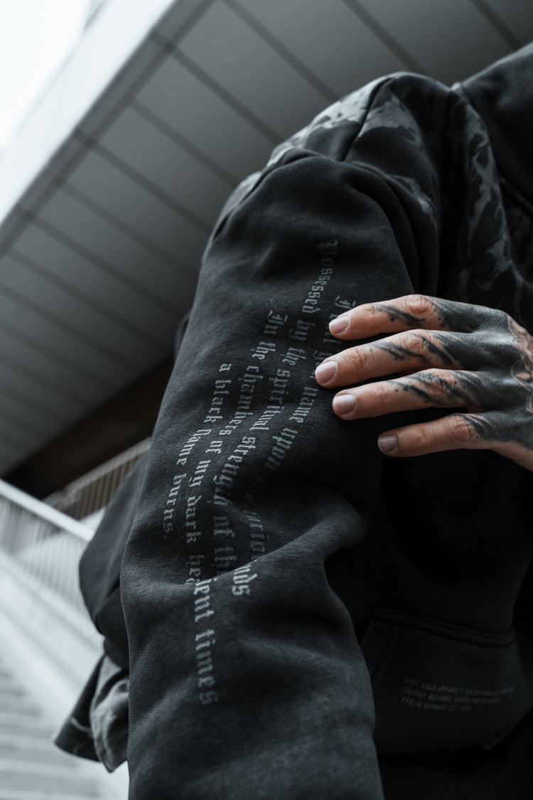 Reign Of Blood 3.0 - Heavy Oversized Hoodie 400GSM Image 3