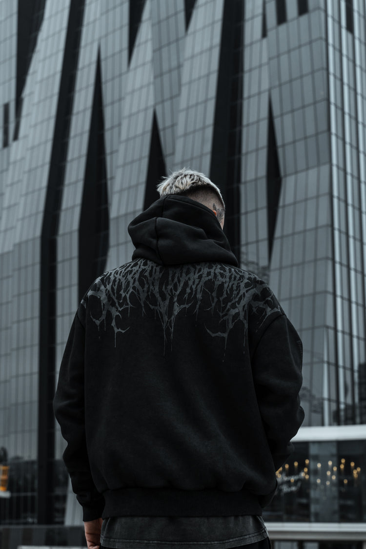 Reign Of Blood 3.0 - Heavy Oversized Hoodie 400GSM Image 6