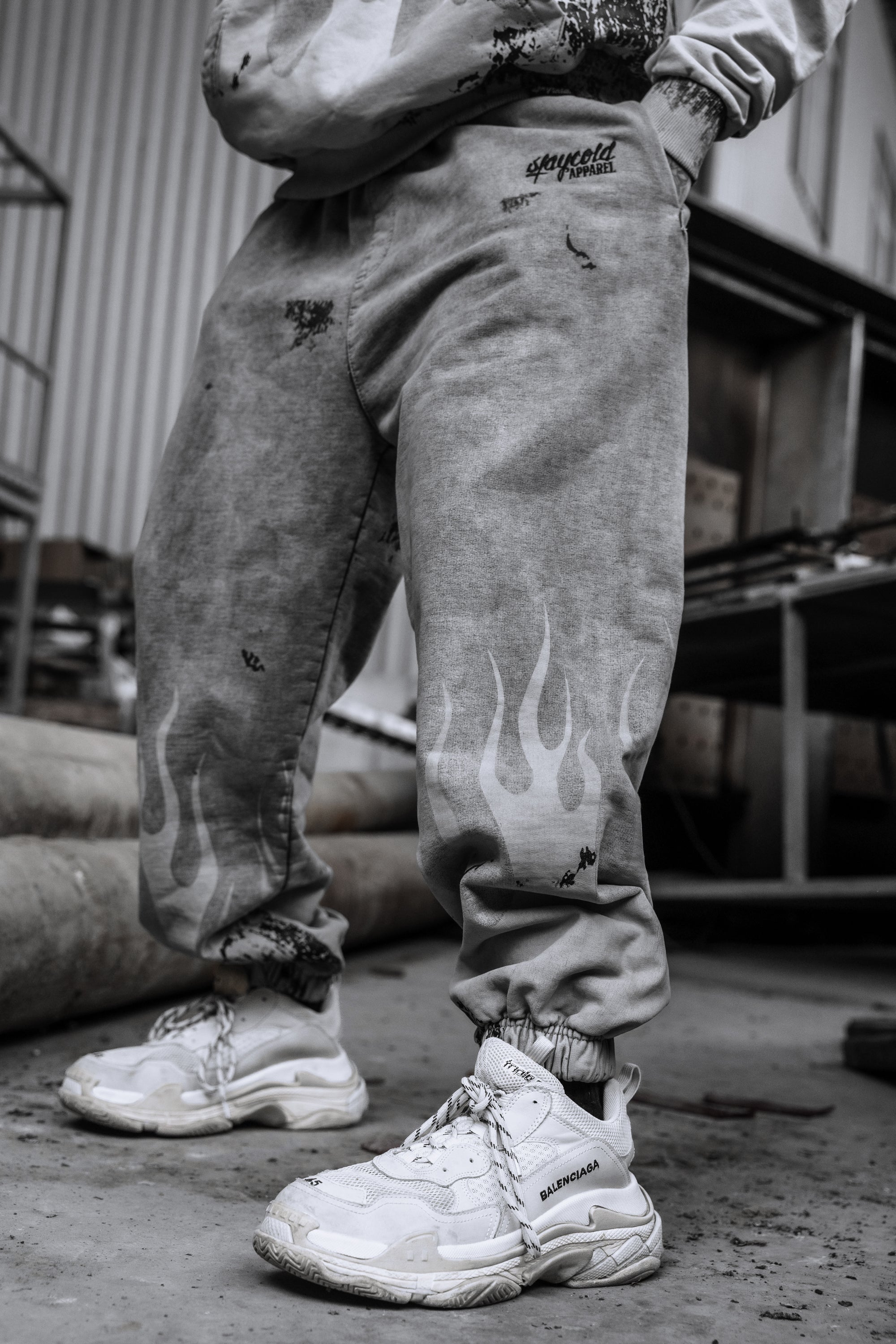 Stormborn (grey) - Sweatpants (350GSM)