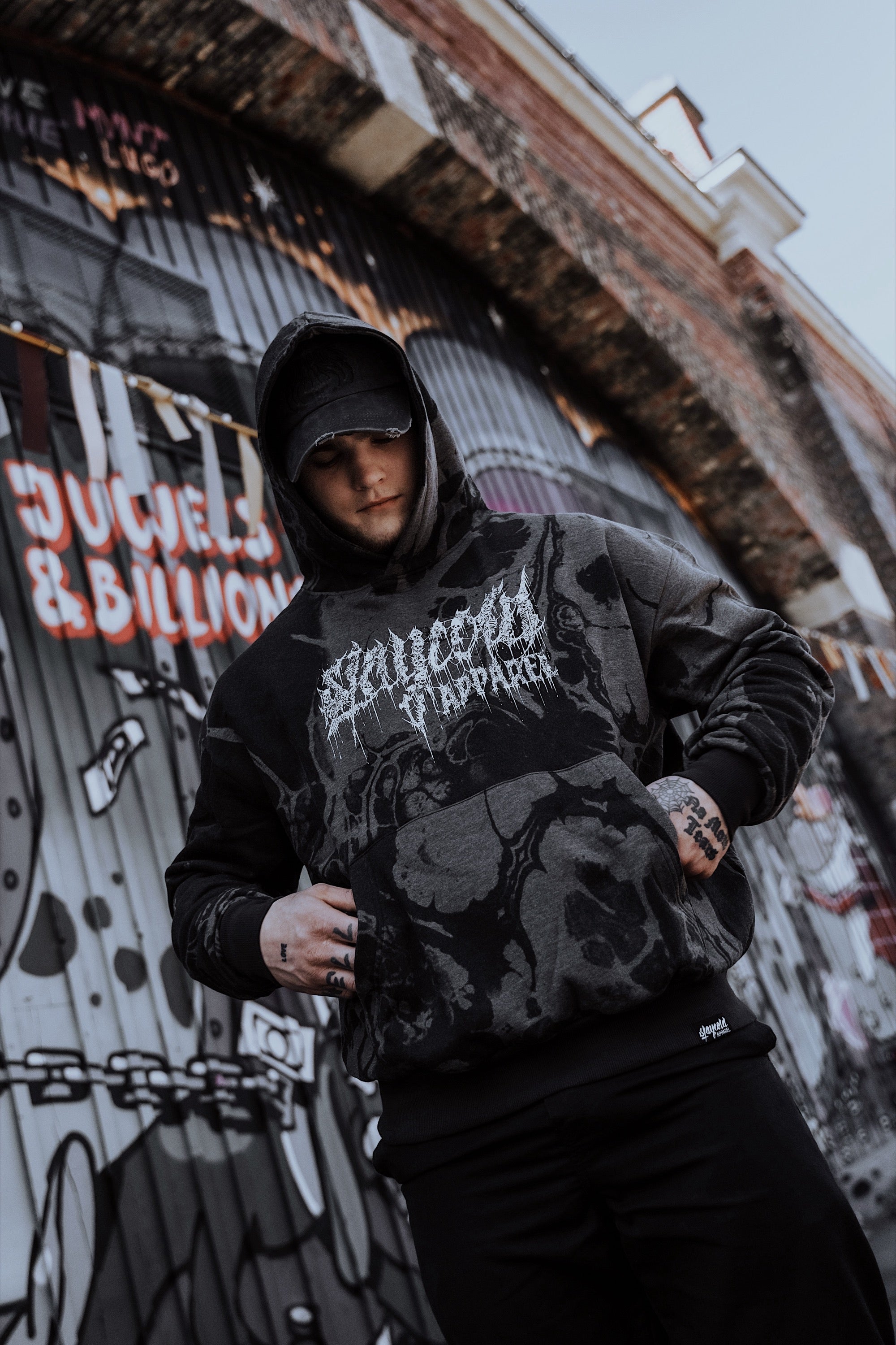 Strangled - Customized Oversized Hoodie (350GSM)