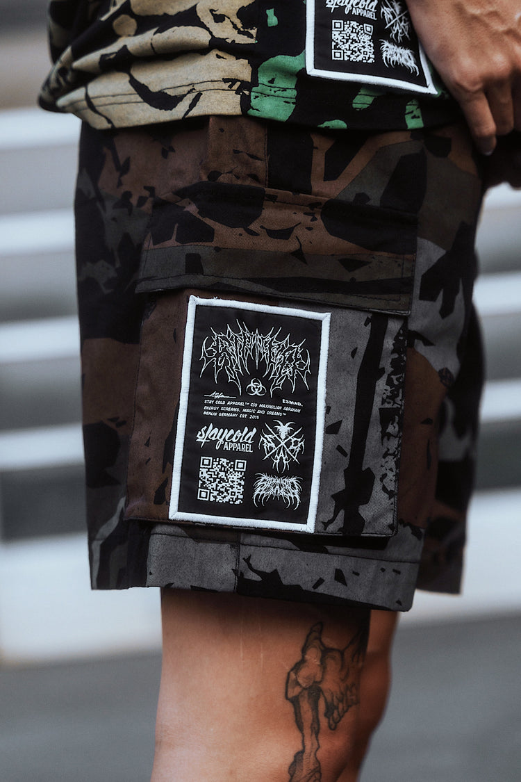 Tactical Skin (Camo) - Cargo Shorts (260GSM) Image 4