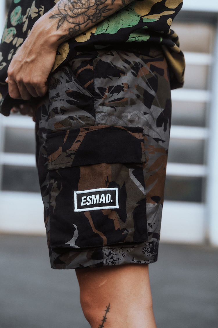 Tactical Skin (Camo) - Cargo Shorts (260GSM) Image 5