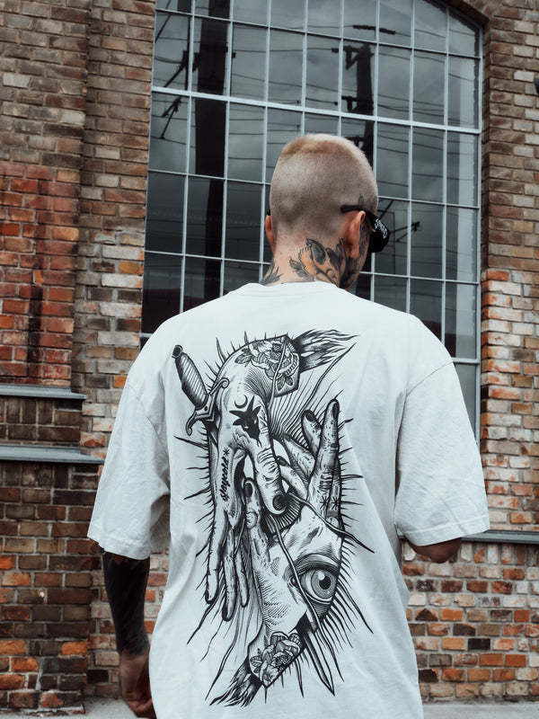 Think Twice - Oversized T-Shirt Lifestyle Image