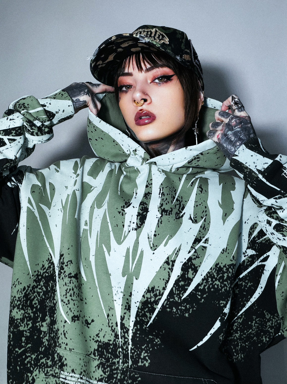 Thornbreaker (Menthol) - Heavy Oversized Hoodie (400GSM)